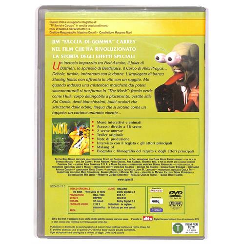 EBOND The Mask - Da Zero a Mito Con Jim Carrey Editoriale DVD DB799623