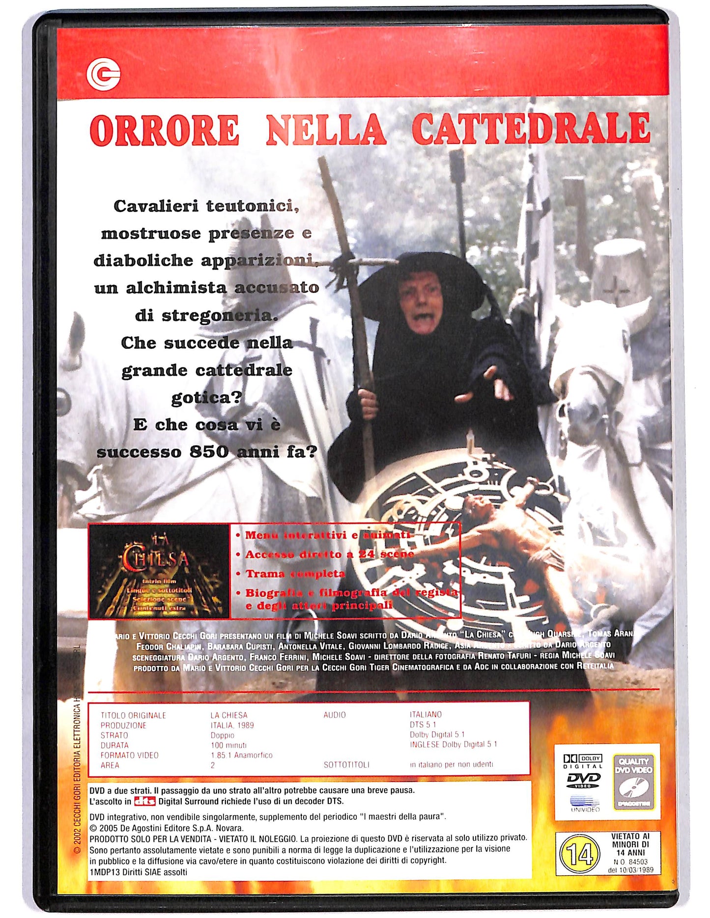 EBOND La chiesa EDITORIALE DVD DB799646
