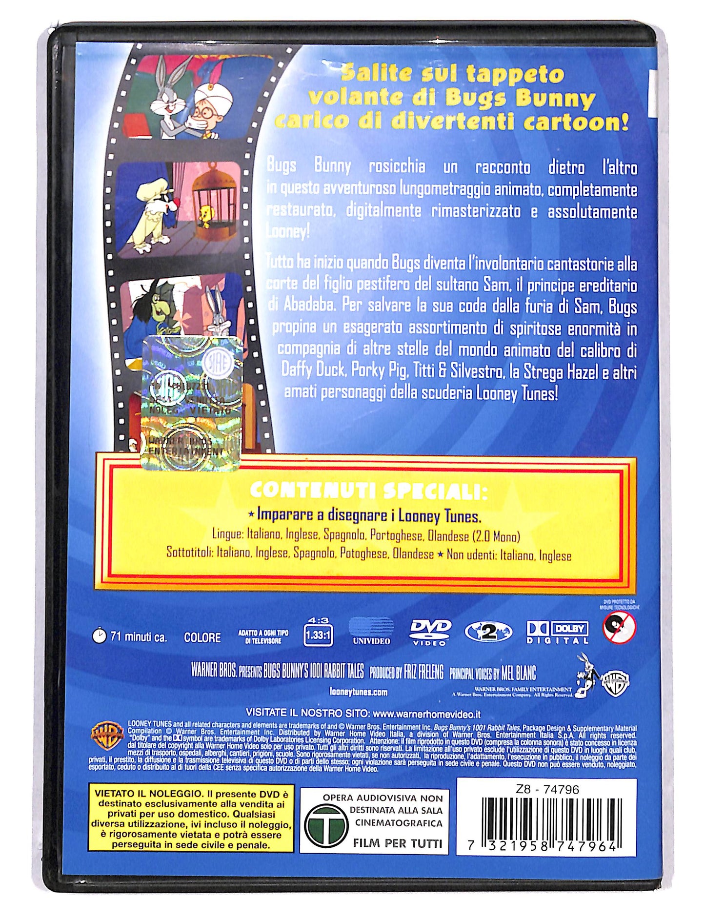 EBOND Looney Tunes - Le 1001 favole di Bugs Bunny DVD DB799707