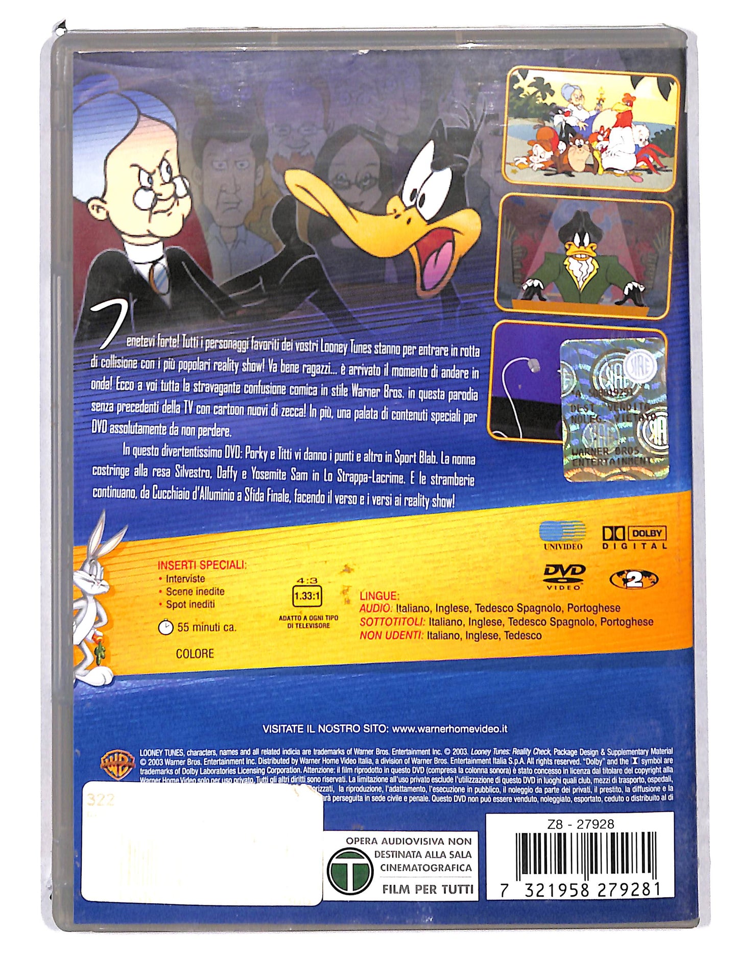 EBOND Looney Tunes - Attenzione siamo in onda! DVD DB799723