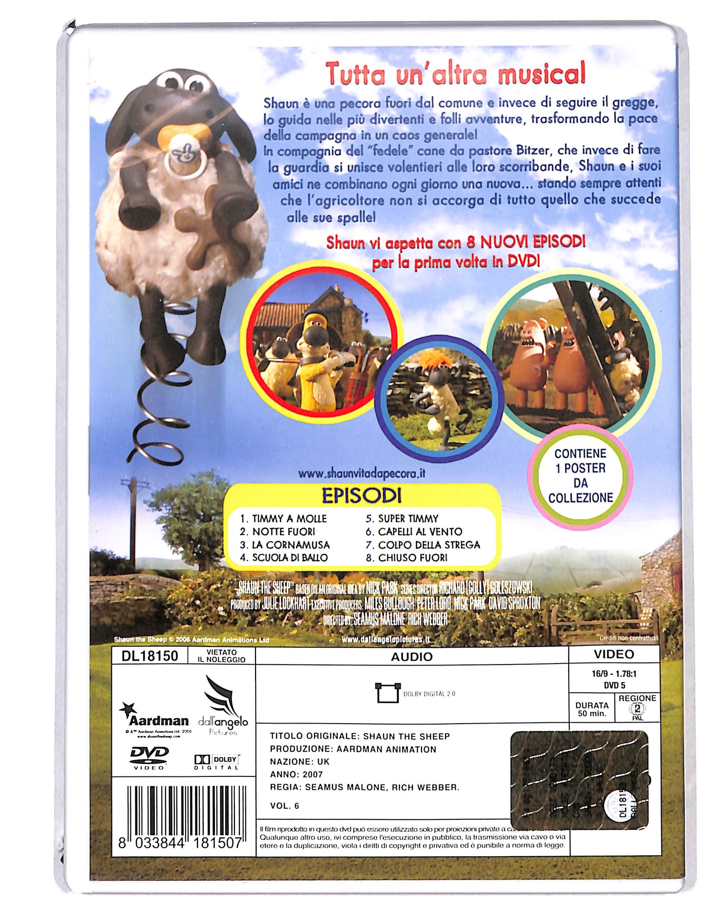 EBOND Shaun vita da pecora Scuola di ballo DVD DB799726