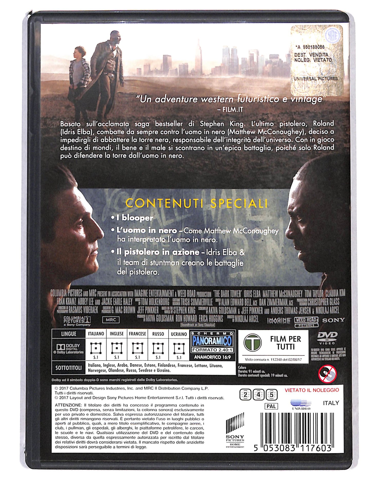 EBOND La Torre Nera DVD DB799734