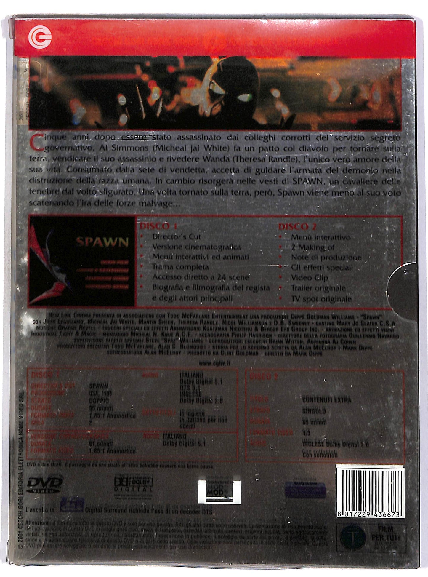 EBOND Spawn (2 dischi) DIGIPACK DVD DB799908