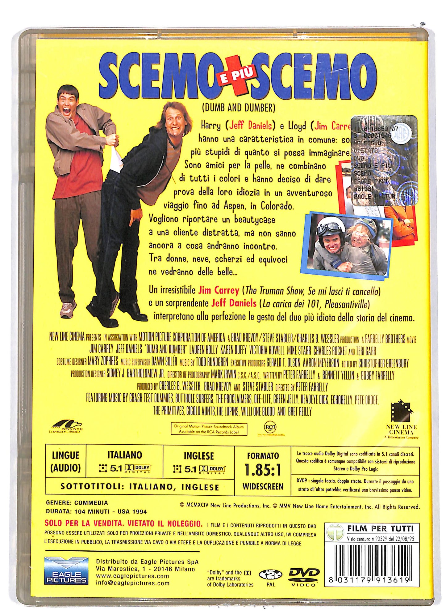 EBOND Scemo e piu scemo DVD DB799909