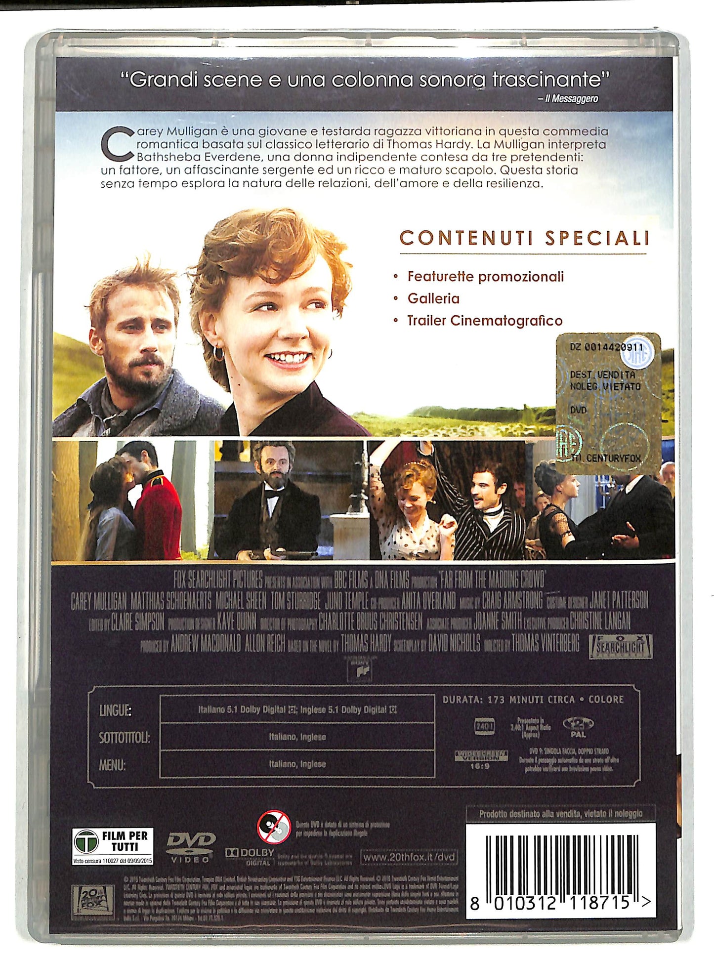 EBOND Via dalla pazza folla (film 2015) DVD DB799923