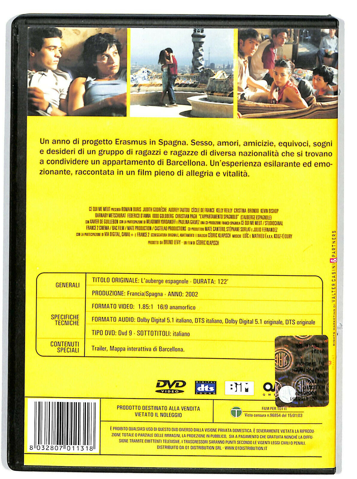 EBOND L'appartamento Spagnolo DVD DB799948