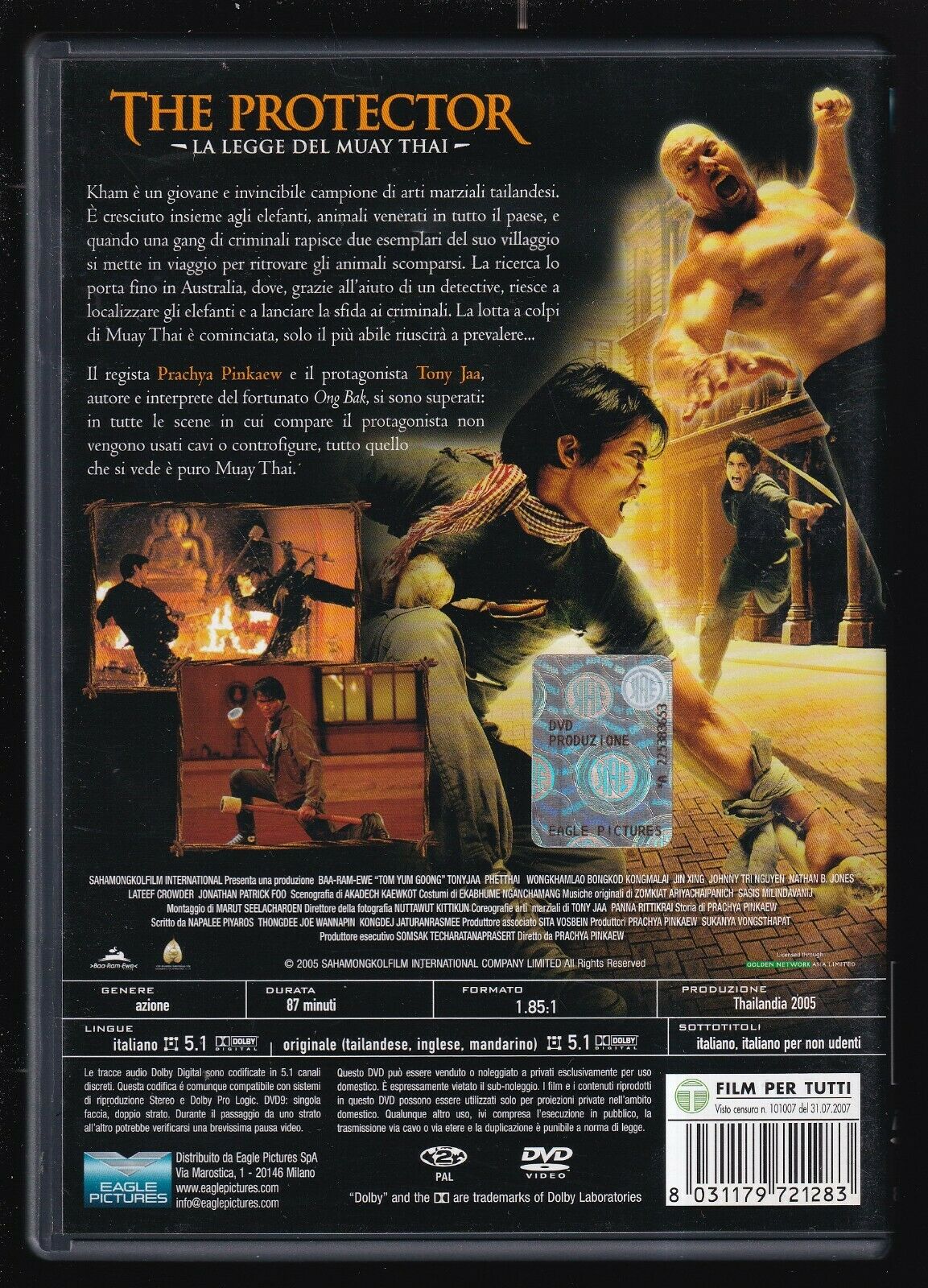 EBOND The Protector - La Legge Del Muay Thai NOLEGGIO DVD DB800204