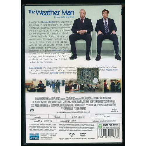 EBOND The Weather Man L'uomo Delle Previsioni Ex Noleggio DVD DB800249
