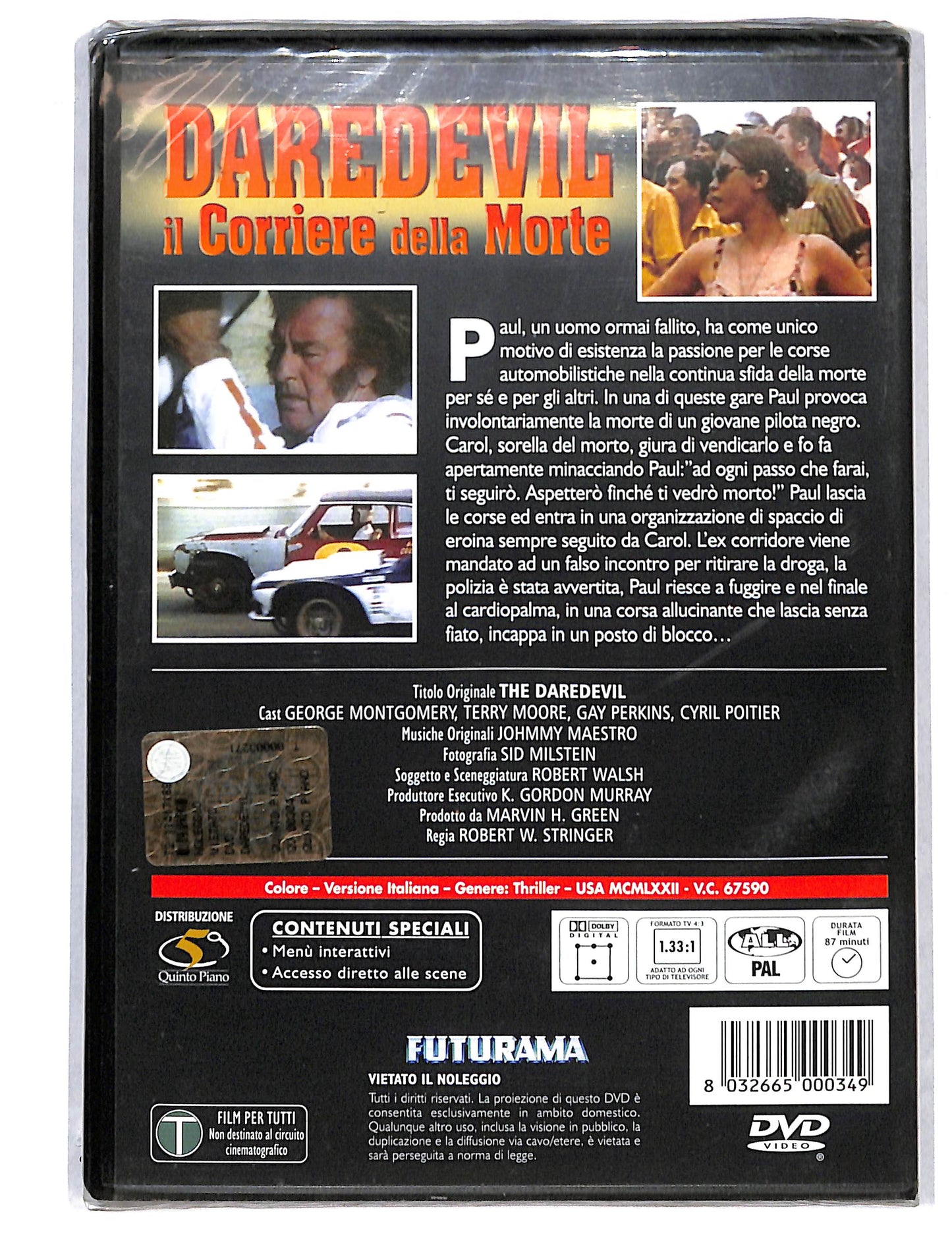 EBOND Daredevil Il Corriere Della Morte DVD DB800423