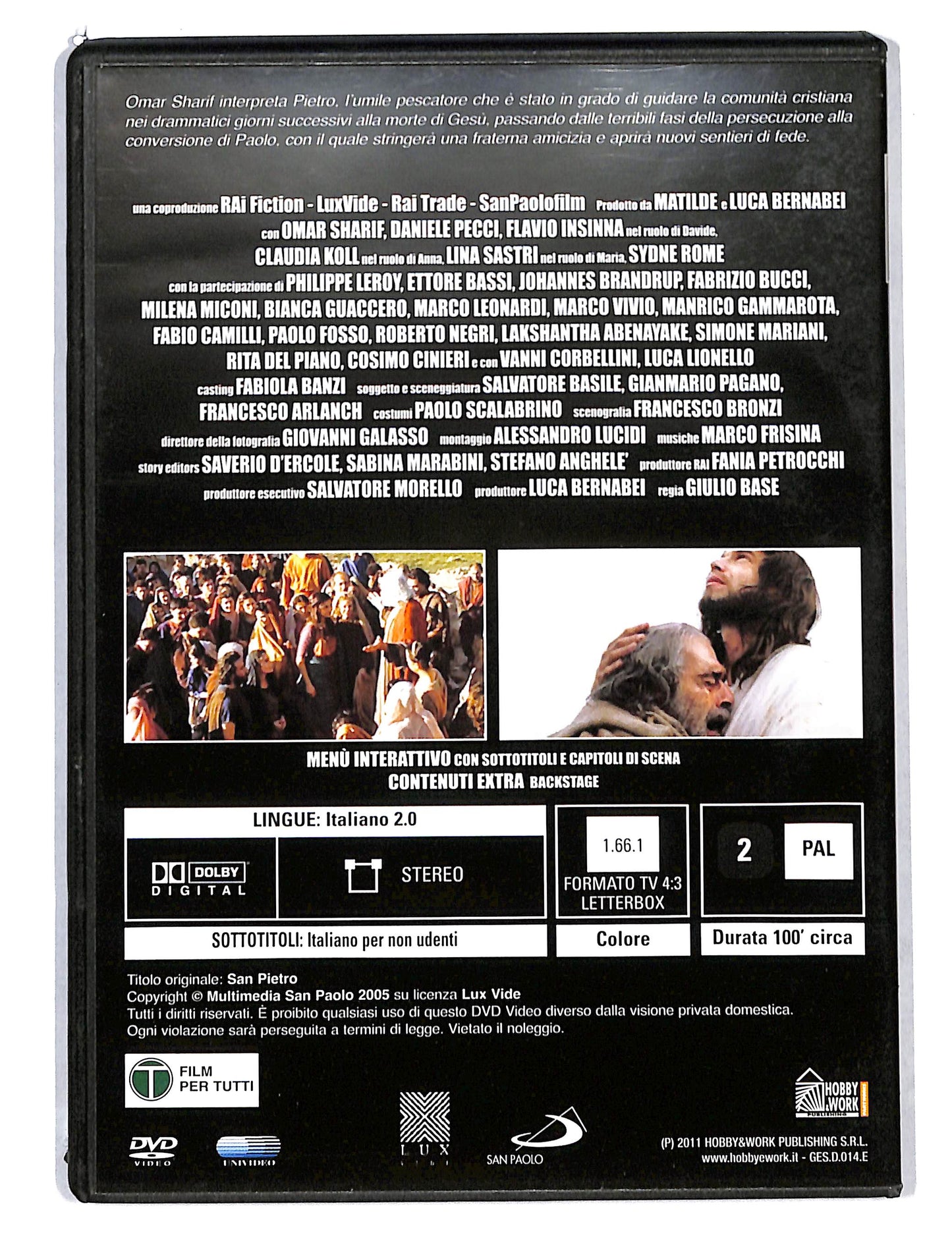 EBOND Le Storie della Bibbia San Pietro EDITORIALE DVD DB800427
