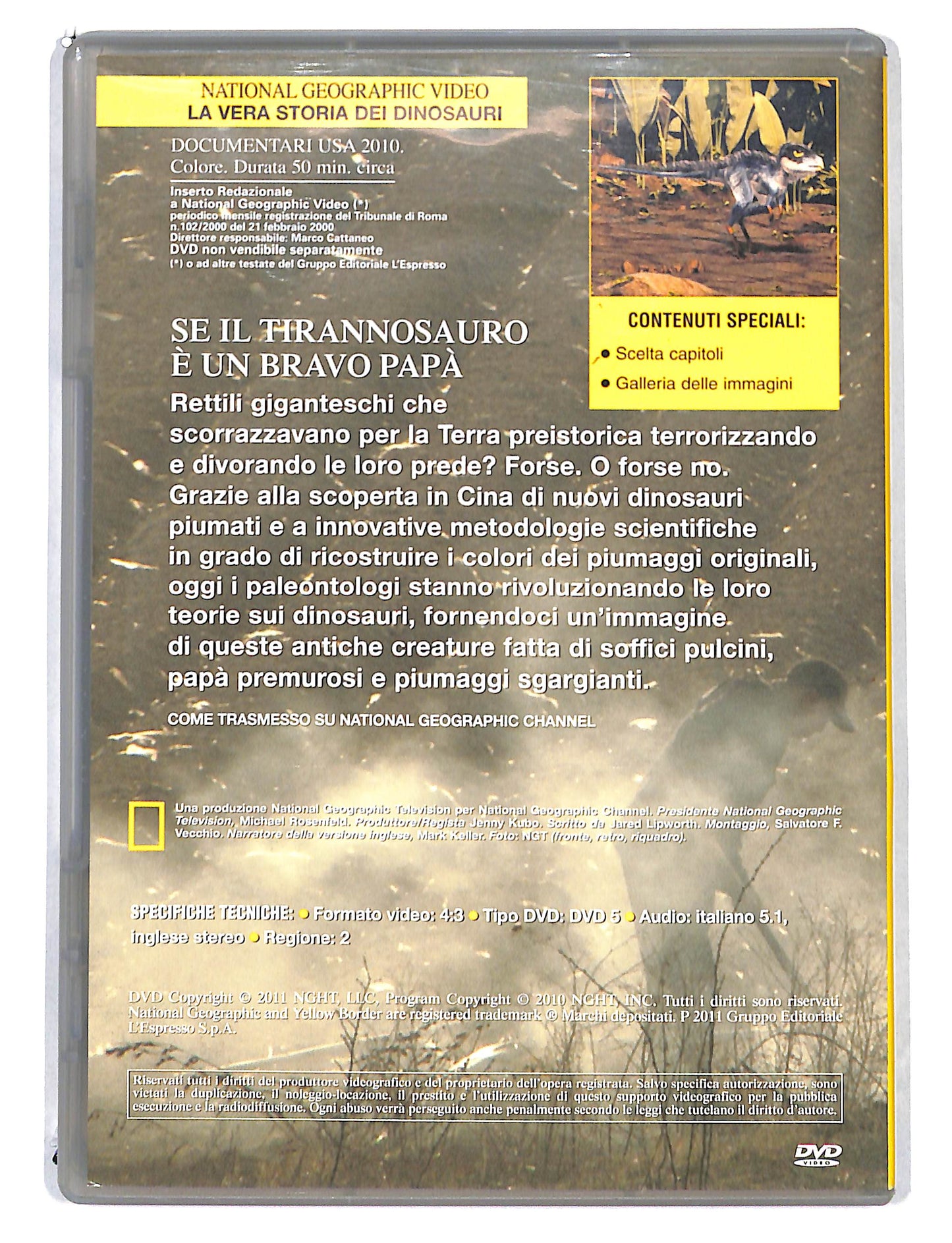 EBOND La Vera storia dei dinosauri - National Geographic SLIMCASE DVD DB800441