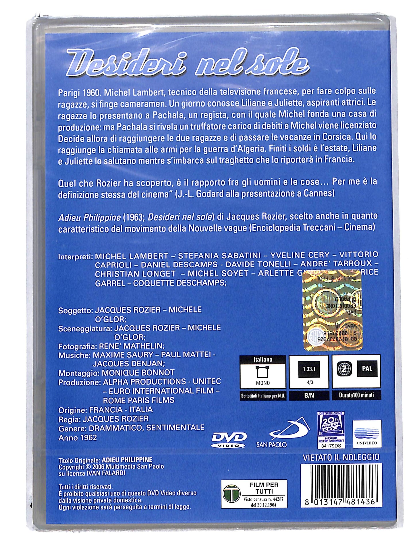EBOND Desideri nel sole DVD DB800442