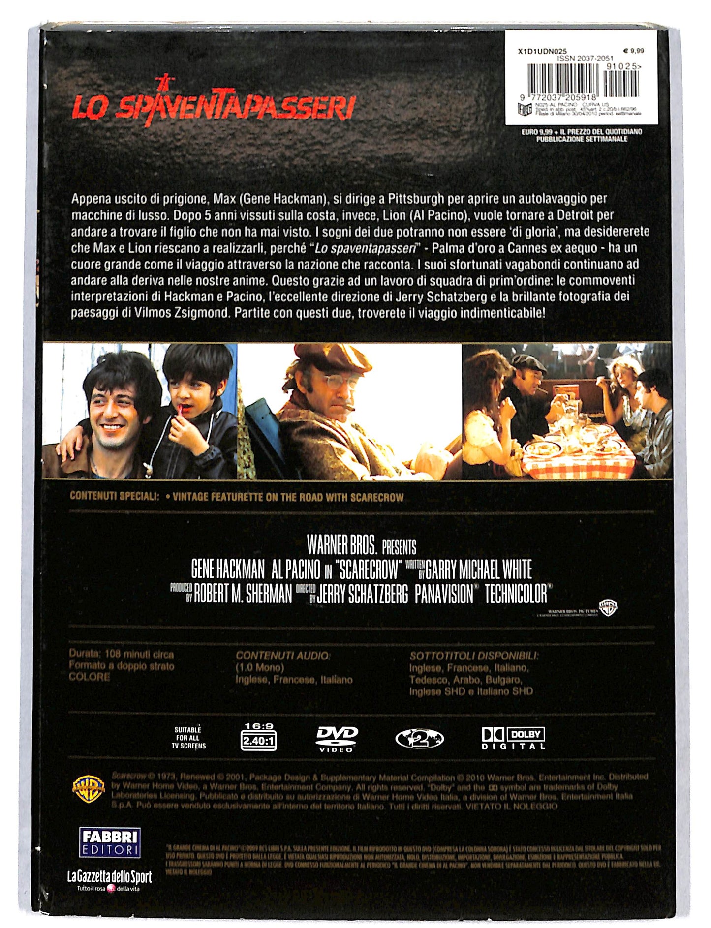 EBOND Lo Spaventapasseri EDITORIALE DVD DB800451
