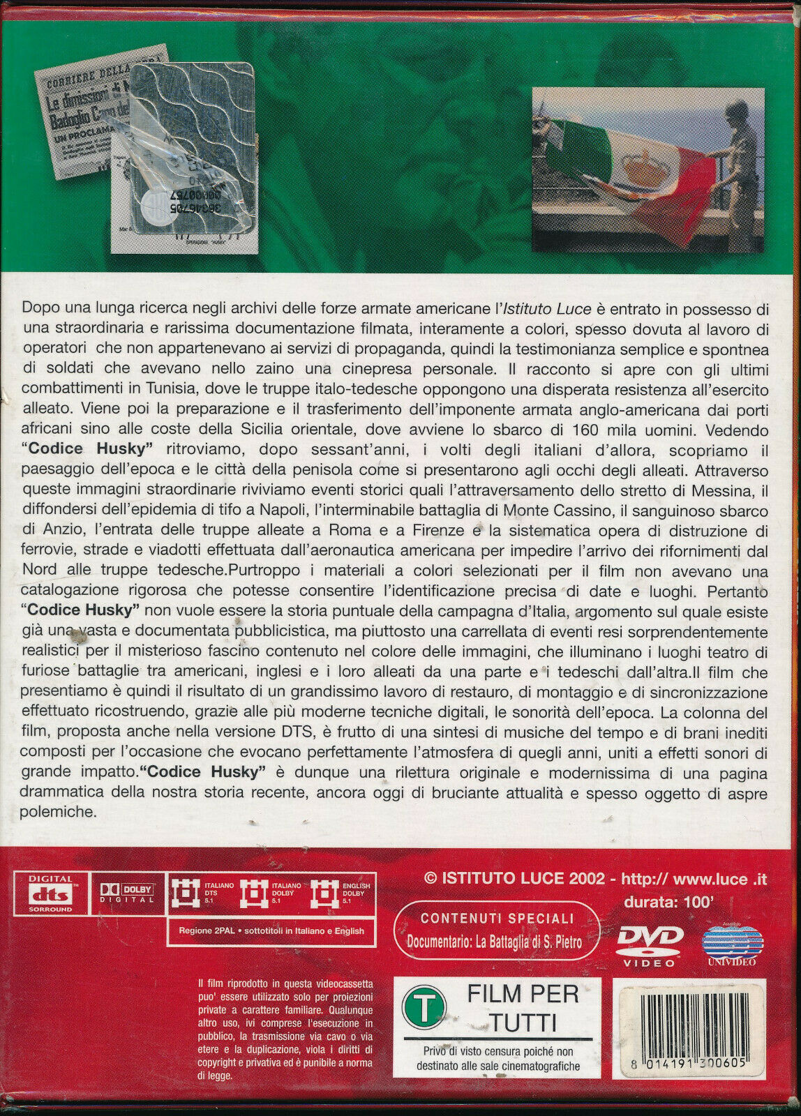 EBOND Codice Husky NOLEGGIO DVD DB800707