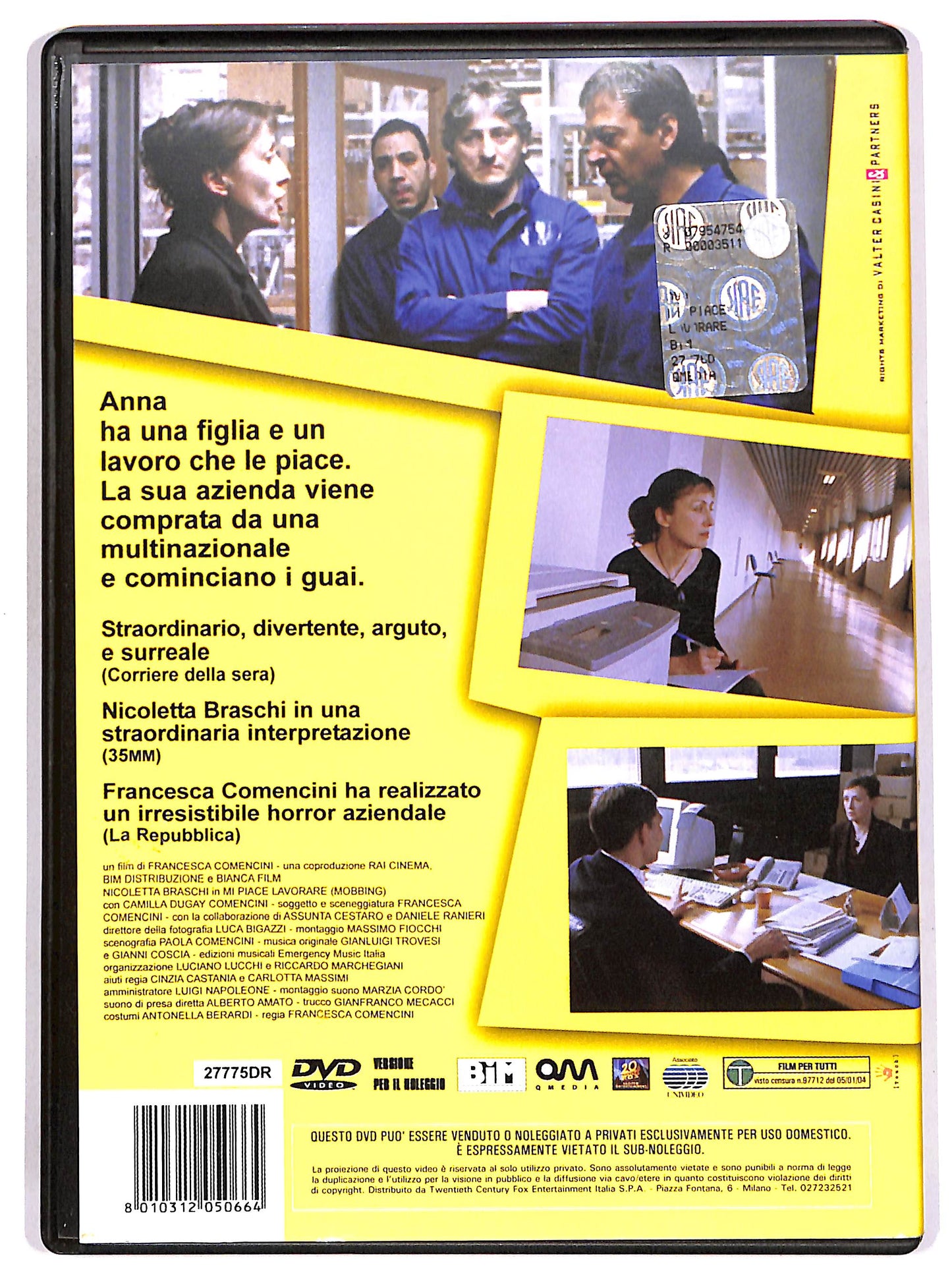EBOND Mobbing - Mi piace lavorare NOLEGGIO DVD DB800714