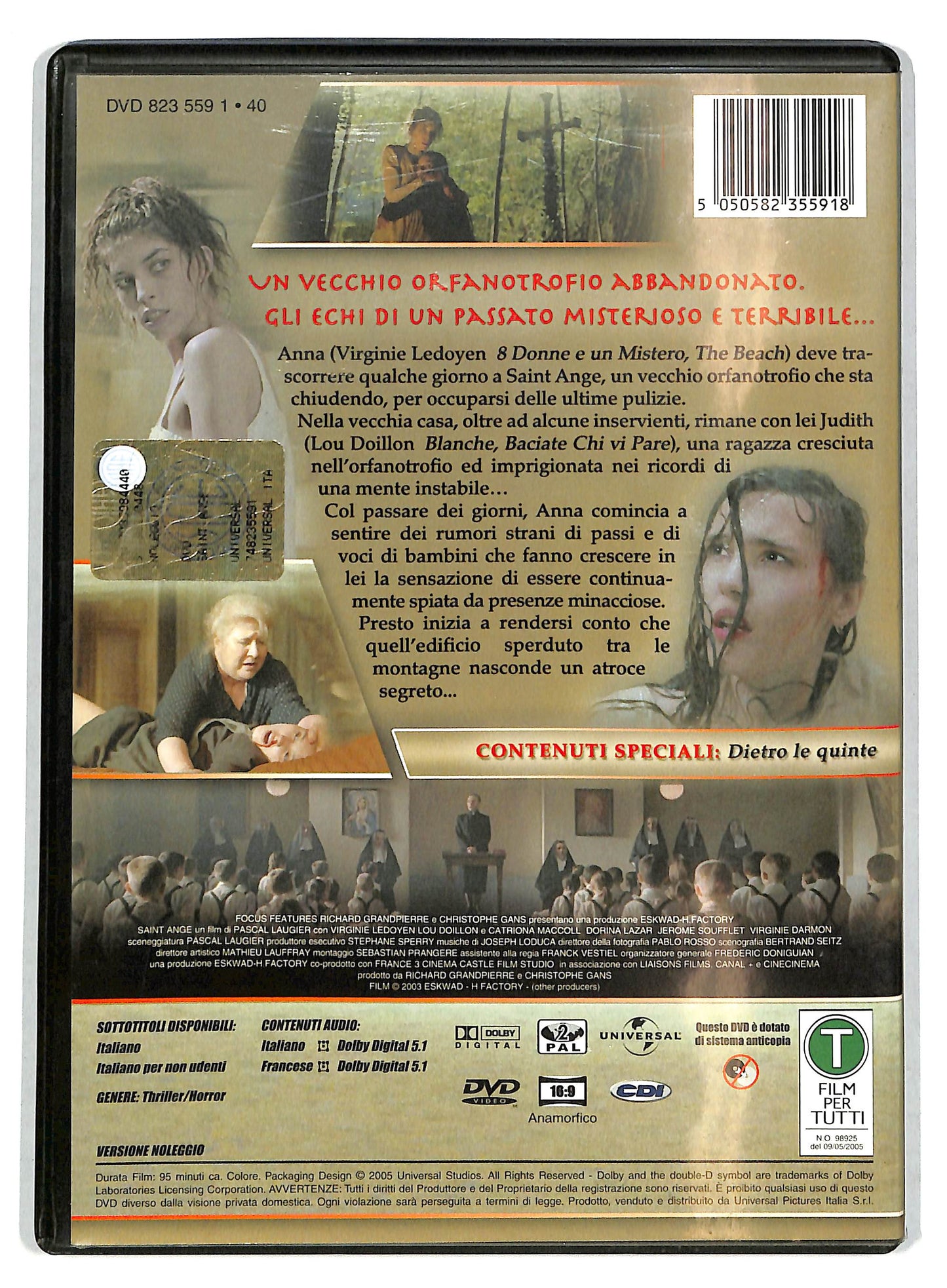 EBOND saint ange NOLEGGIO DVD DB800726