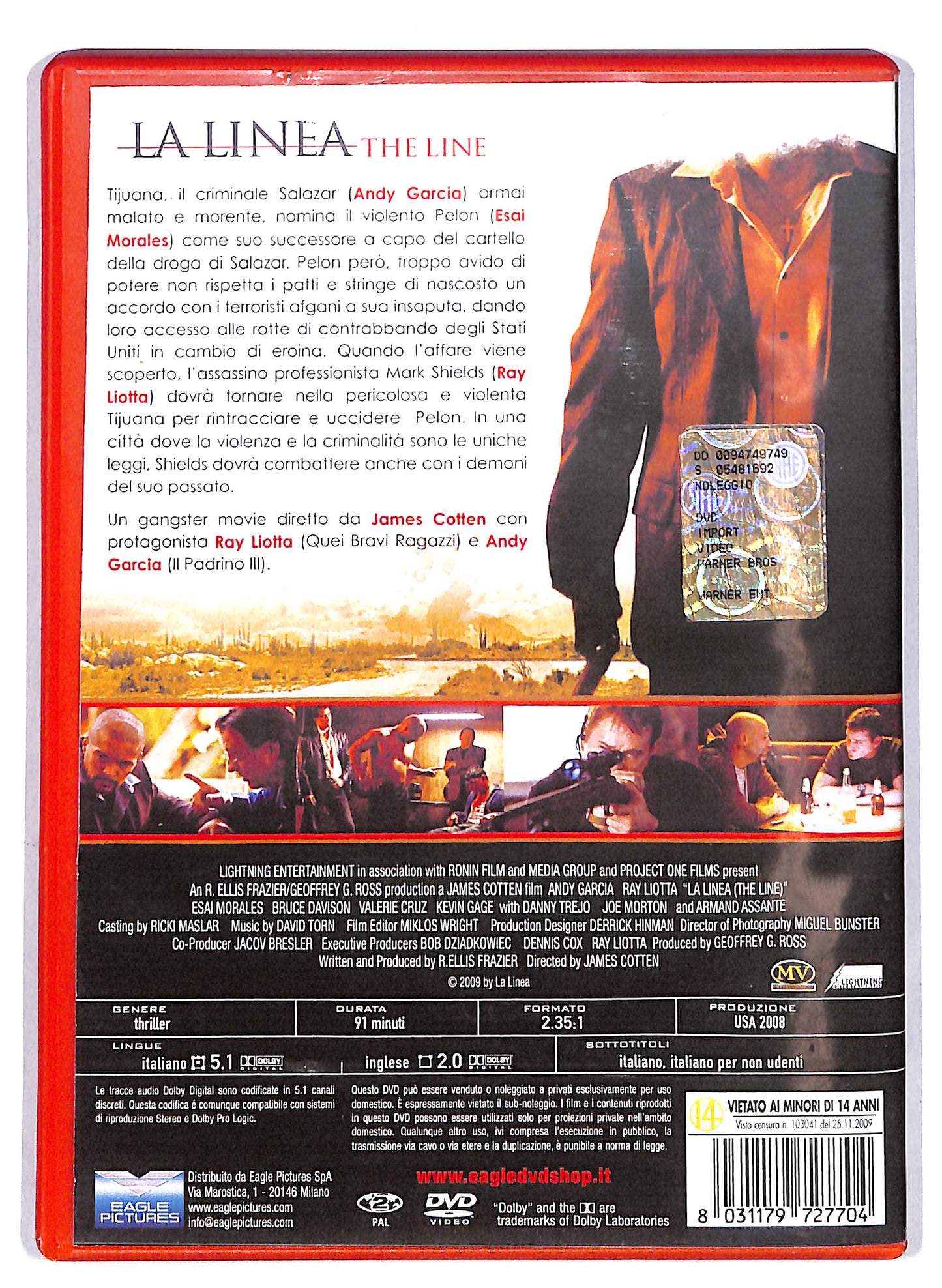 EBOND La Linea - The line NOLEGGIO DVD DB800751