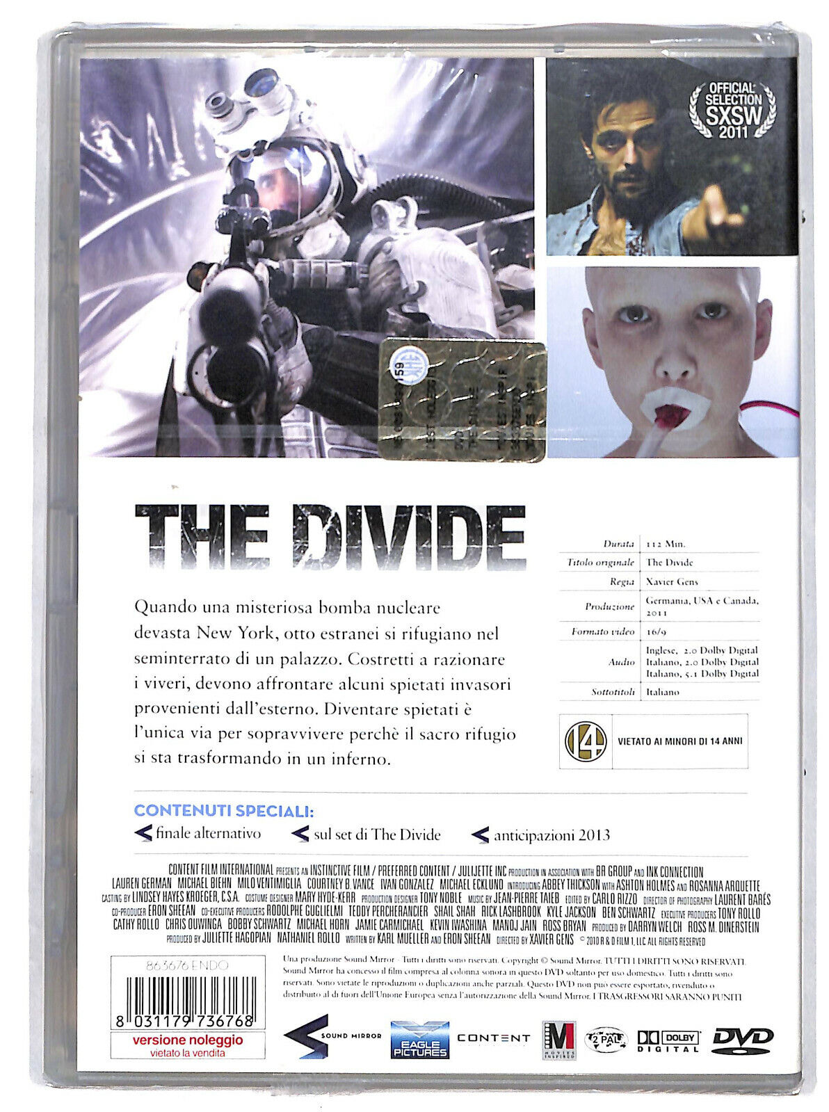 EBOND The Divide NOLEGGIO DVD DB800756