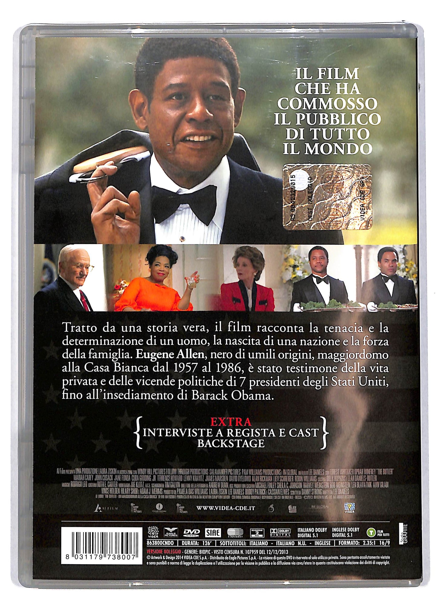 EBOND The Butler - Un maggiordomo alla Casa Bianca NOLEGGIO DVD DB801607