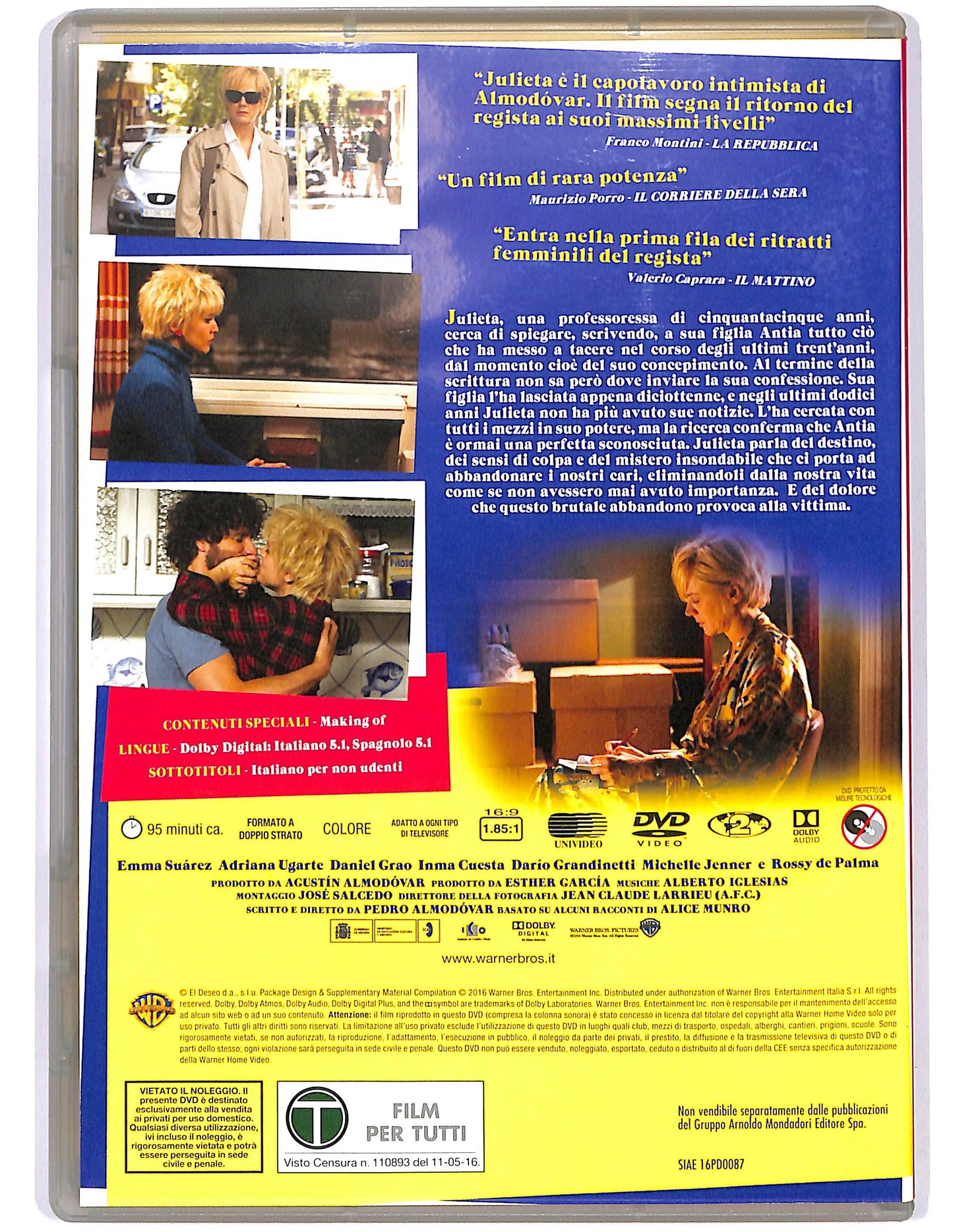 EBOND Julieta EDITORIALE NOLEGGIO DVD DB801653