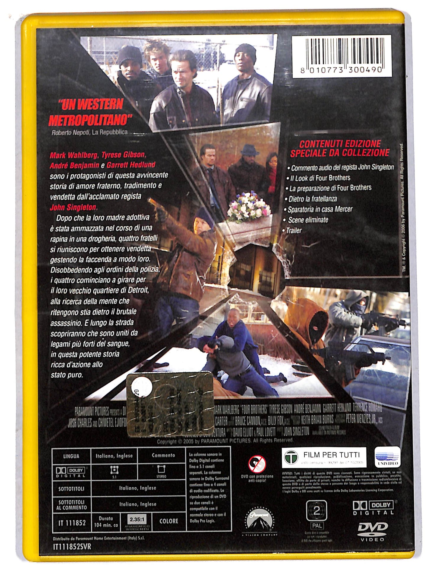 EBOND four brothers edizione speciale NOLEGGIO DVD DB801660