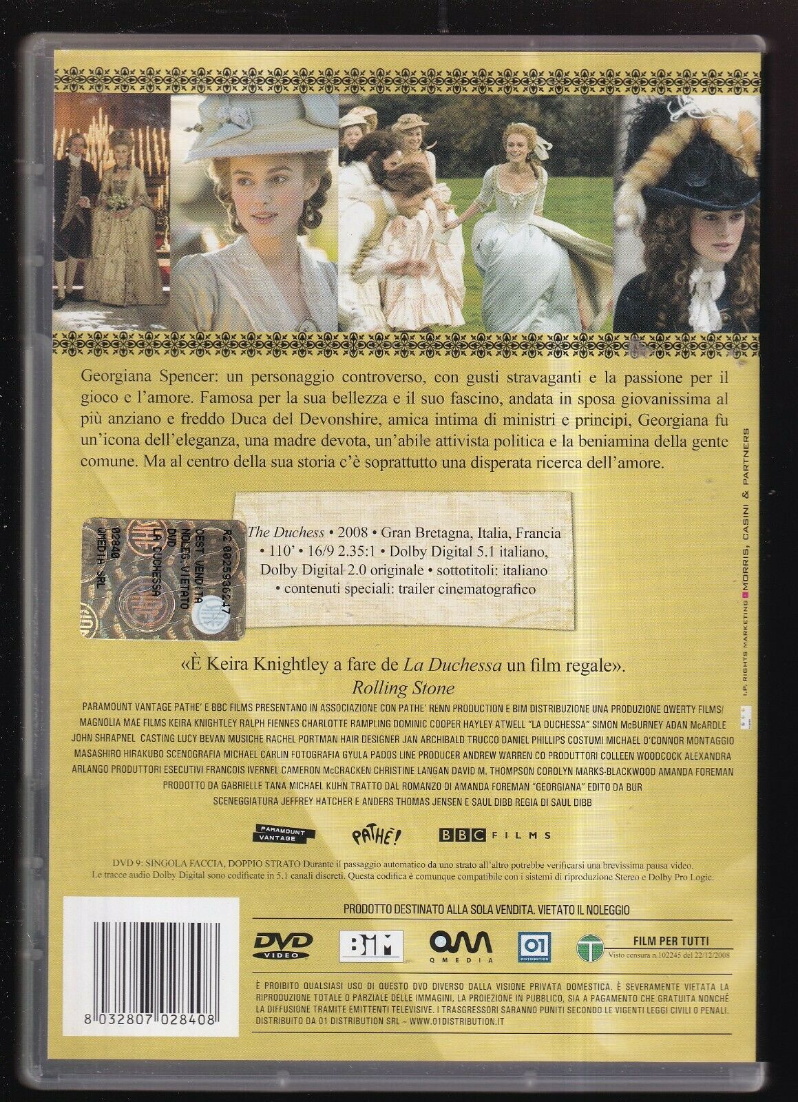 EBOND La Duchessa - NOLEGGIO DVD DB801662
