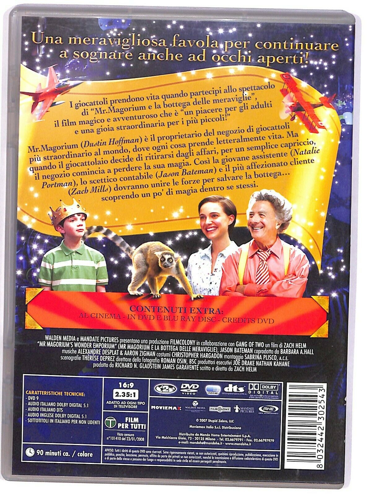 EBOND Mr. Magorium E La Bottega Delle Meraviglie NOLEGGIO DVD DB801958