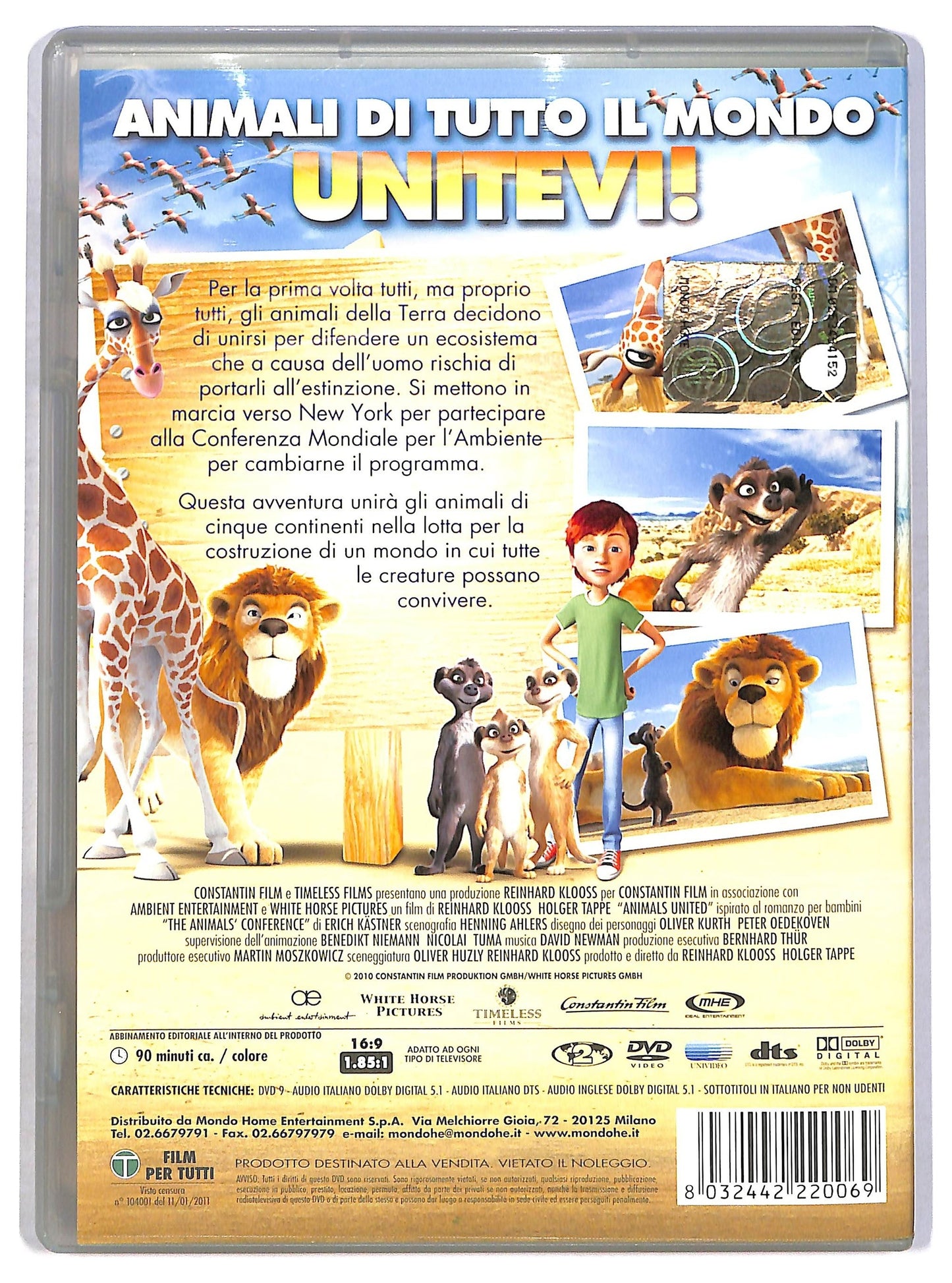 EBOND Animals United NOLEGGIO DVD DB802850