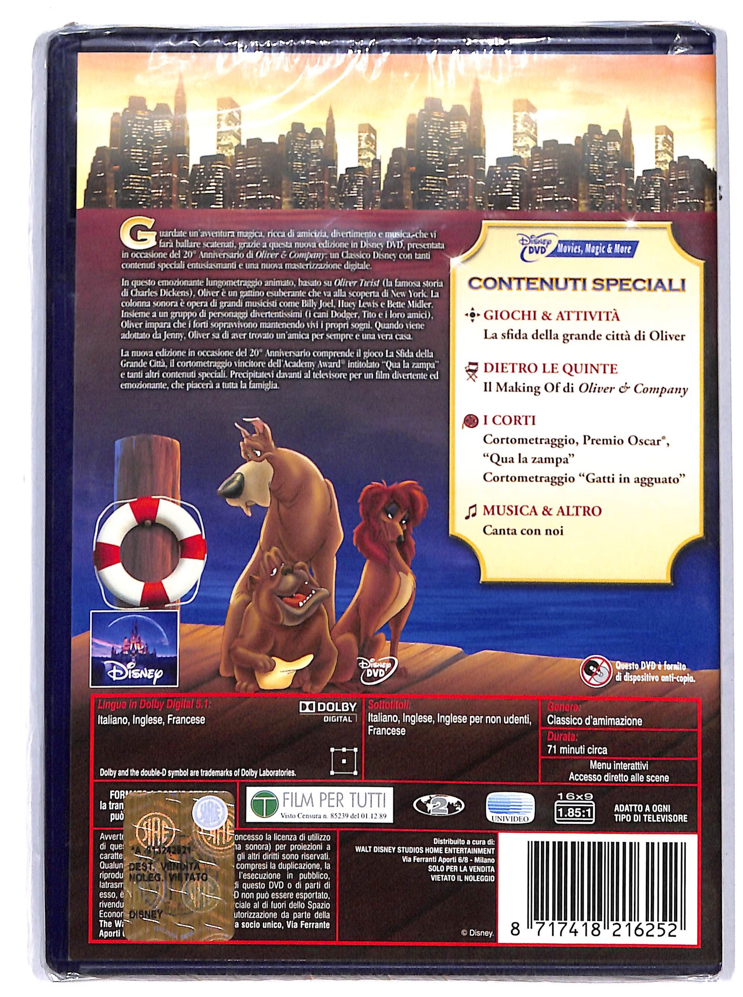 EBOND Oliver E Company DVD DB803102