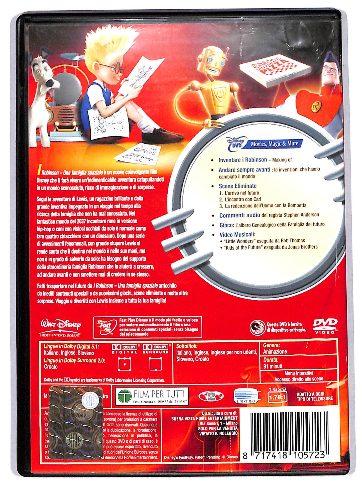 EBOND i robinson - una famiglia spaziale DVD DB803115