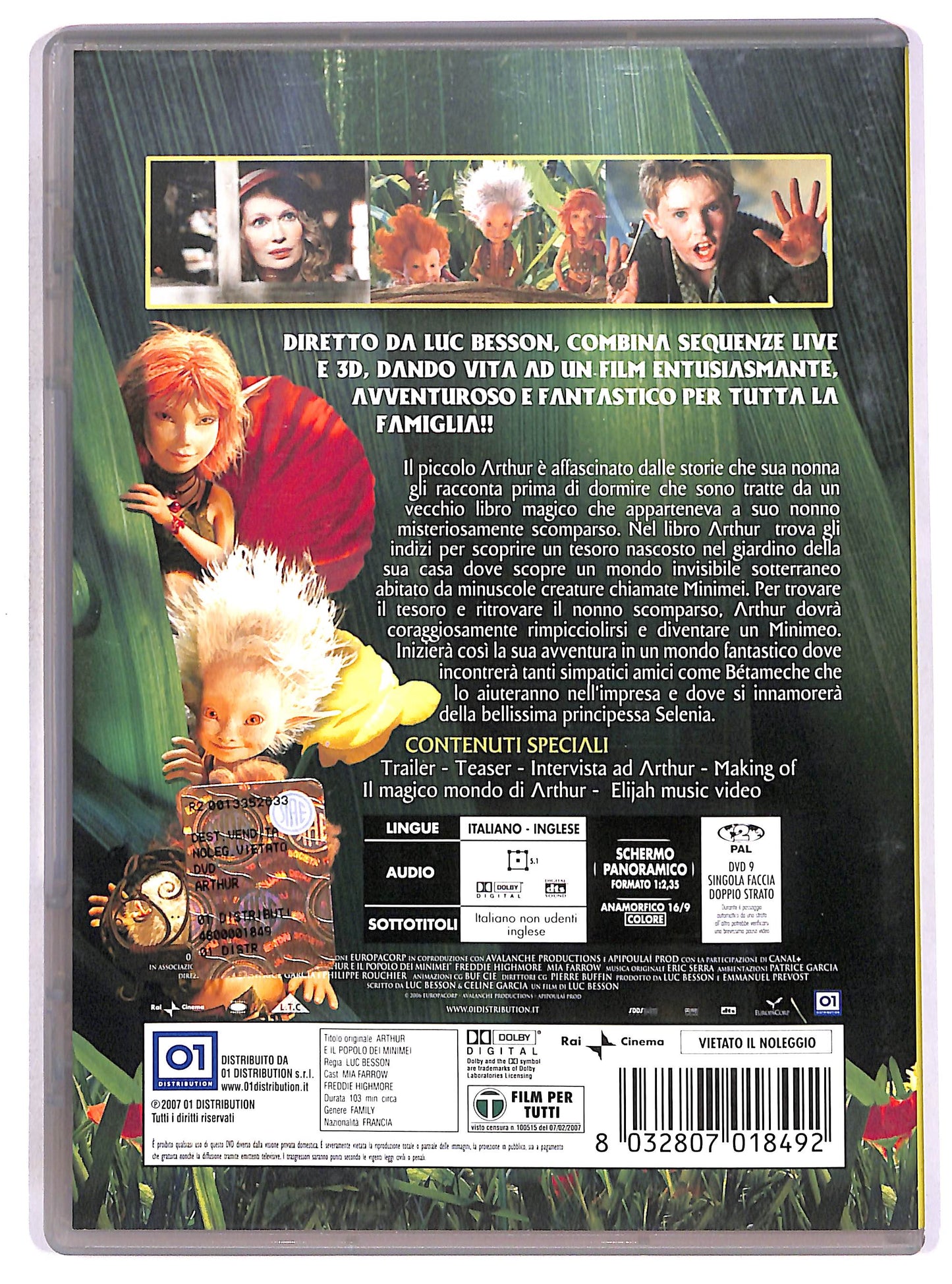 EBOND Arthur e il popolo dei Minimei DVD DB803153