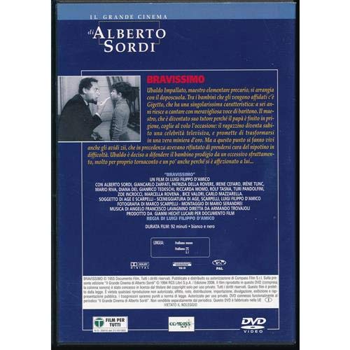 EBOND Bravissimo - Il Grande Cinema di Alberto Sordi DVD DB803160