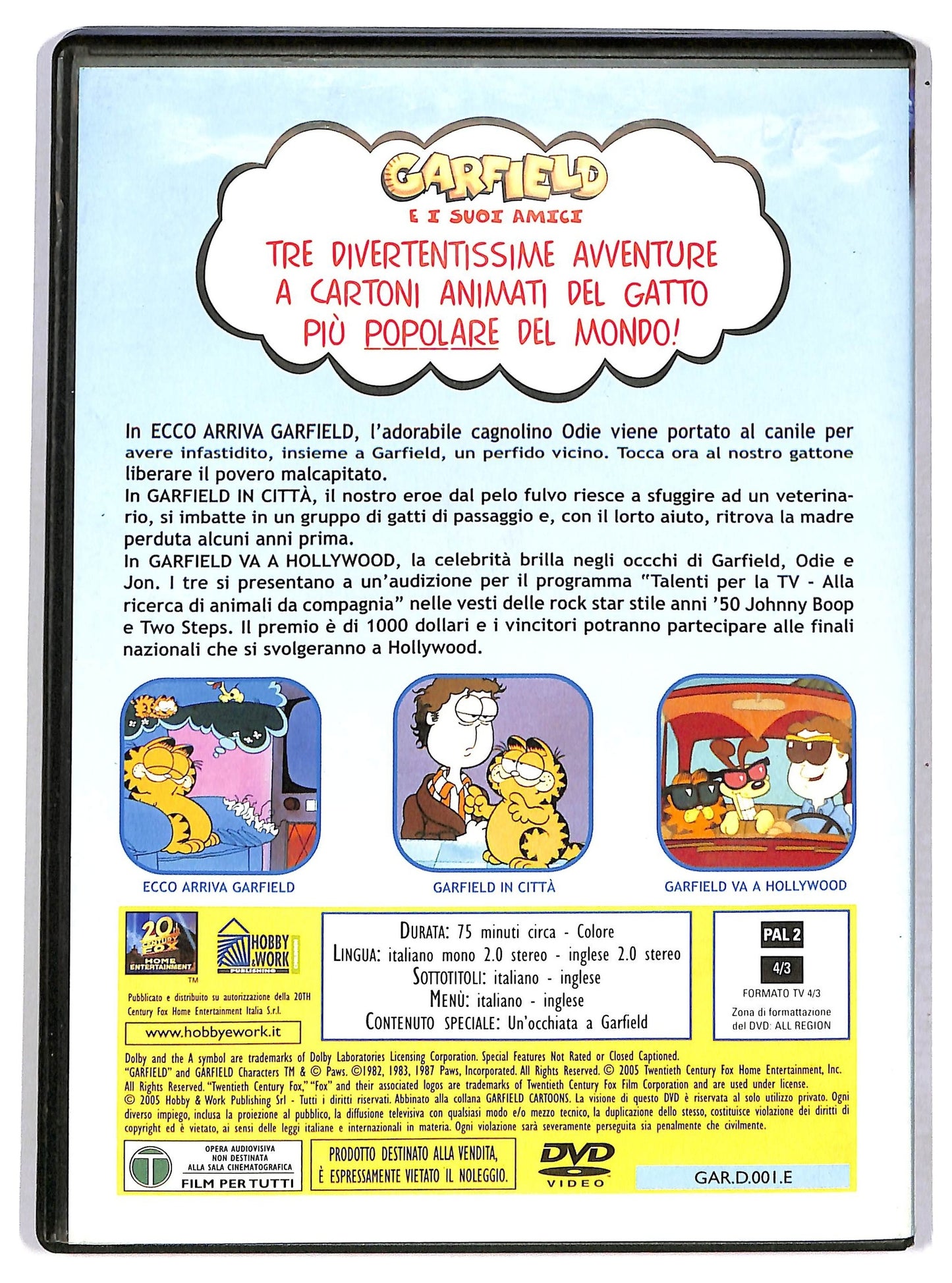 EBOND Garfield e i suoi amici EDITORIALE DVD DB803163