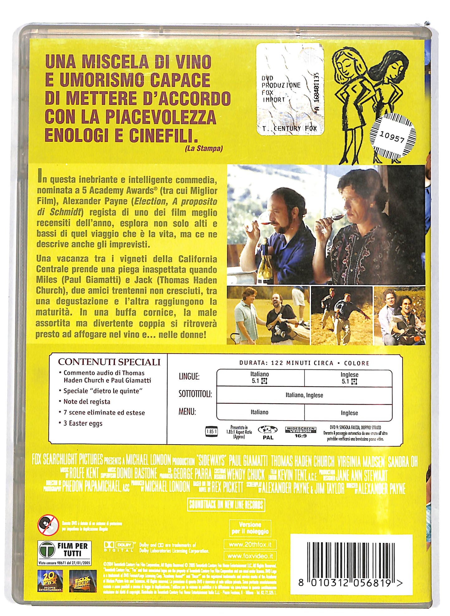 EBOND Sideways - In viaggio con Jack NOLEGGIO DVD DB803407
