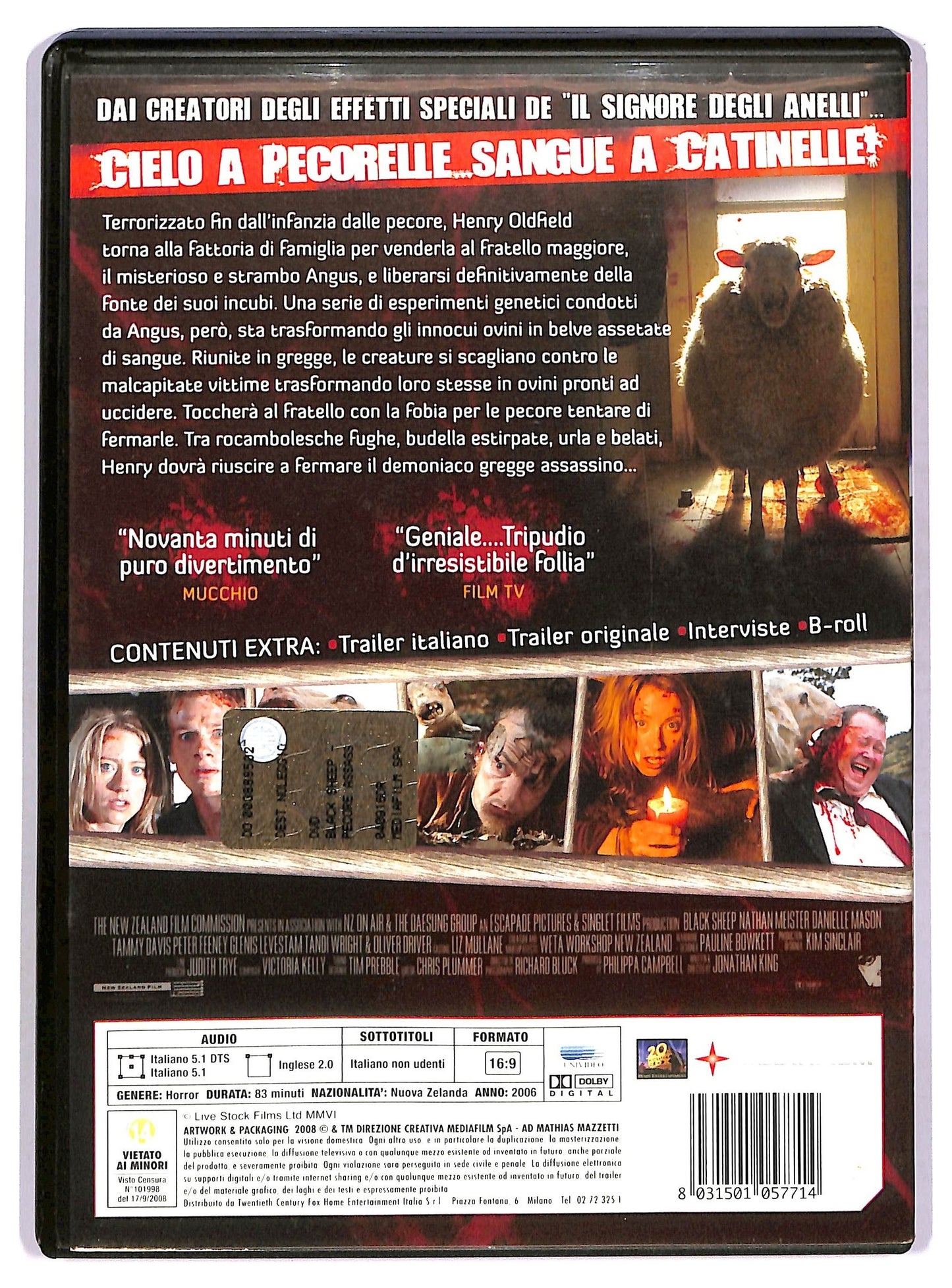 EBOND Black Sheep - Pecore Assassine NOLEGGIO DVD DB803410