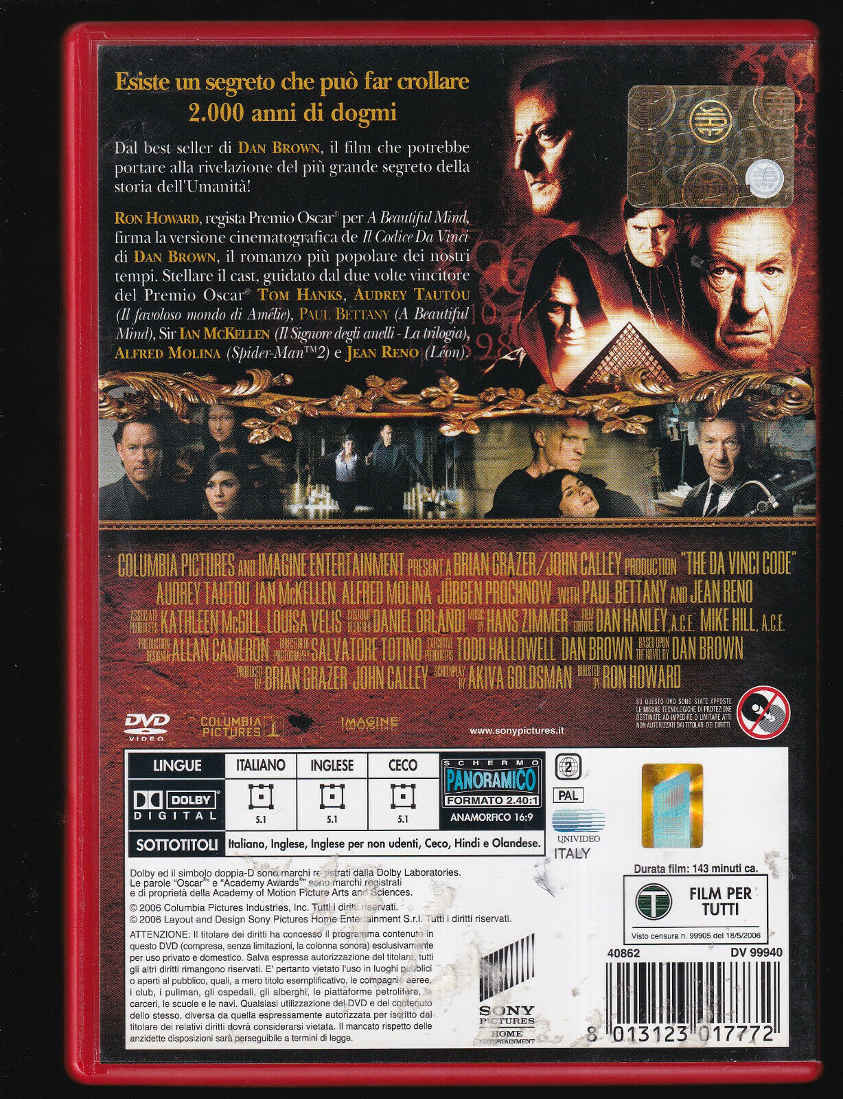 EBOND Il Codice Da Vinci (ex Noleggio) DVD DB803421