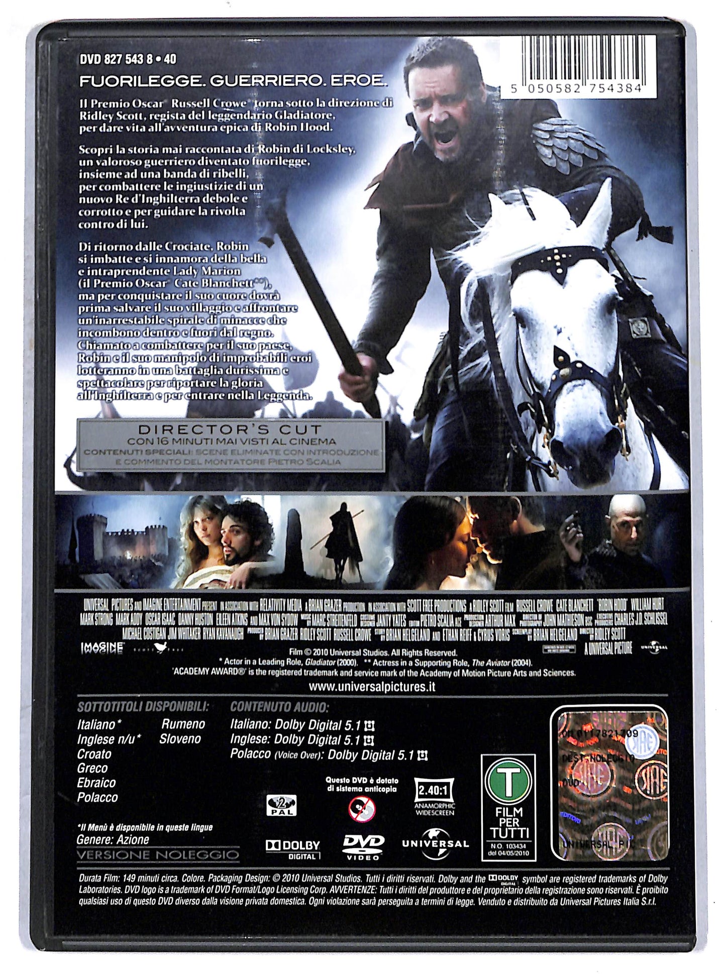 EBOND robin hood NOLEGGIO DVD DB803423