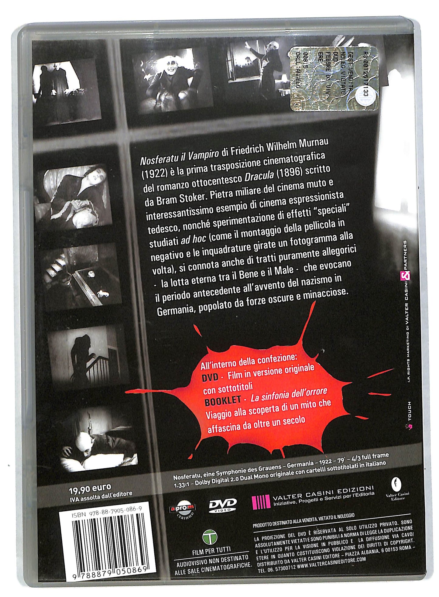 EBOND Nosferatu Il Vampiro NOLEGGIO DVD DB803426