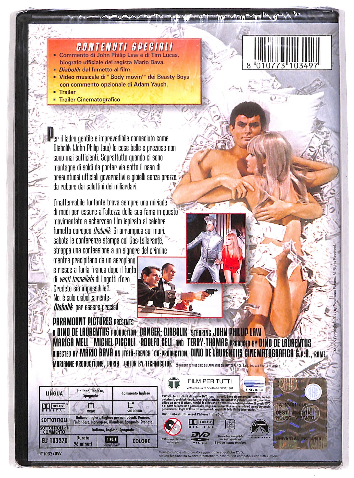 EBOND Diabolik NOLEGGIO DVD DB803436
