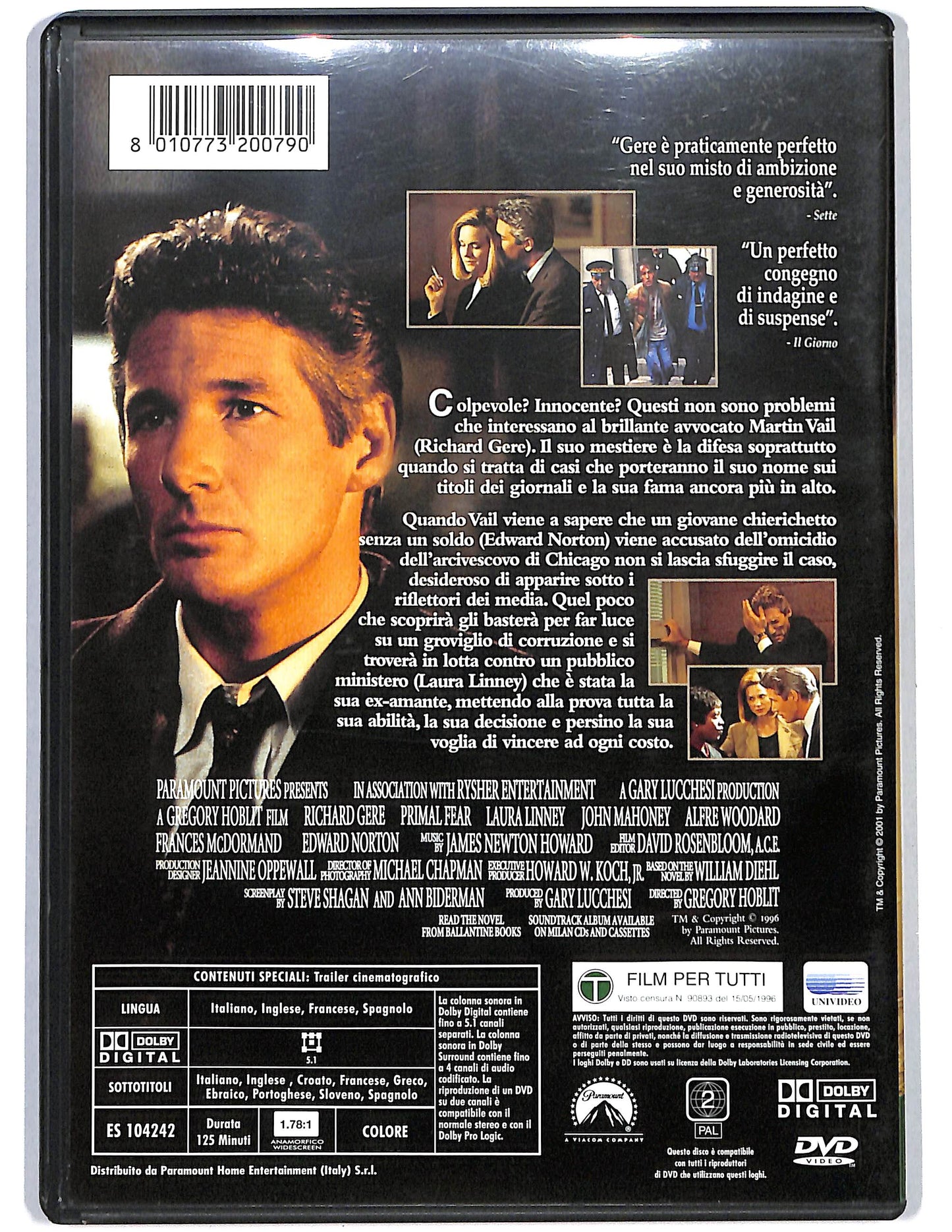 EBOND Schegge Di Paura NOLEGGIO DVD DB803446