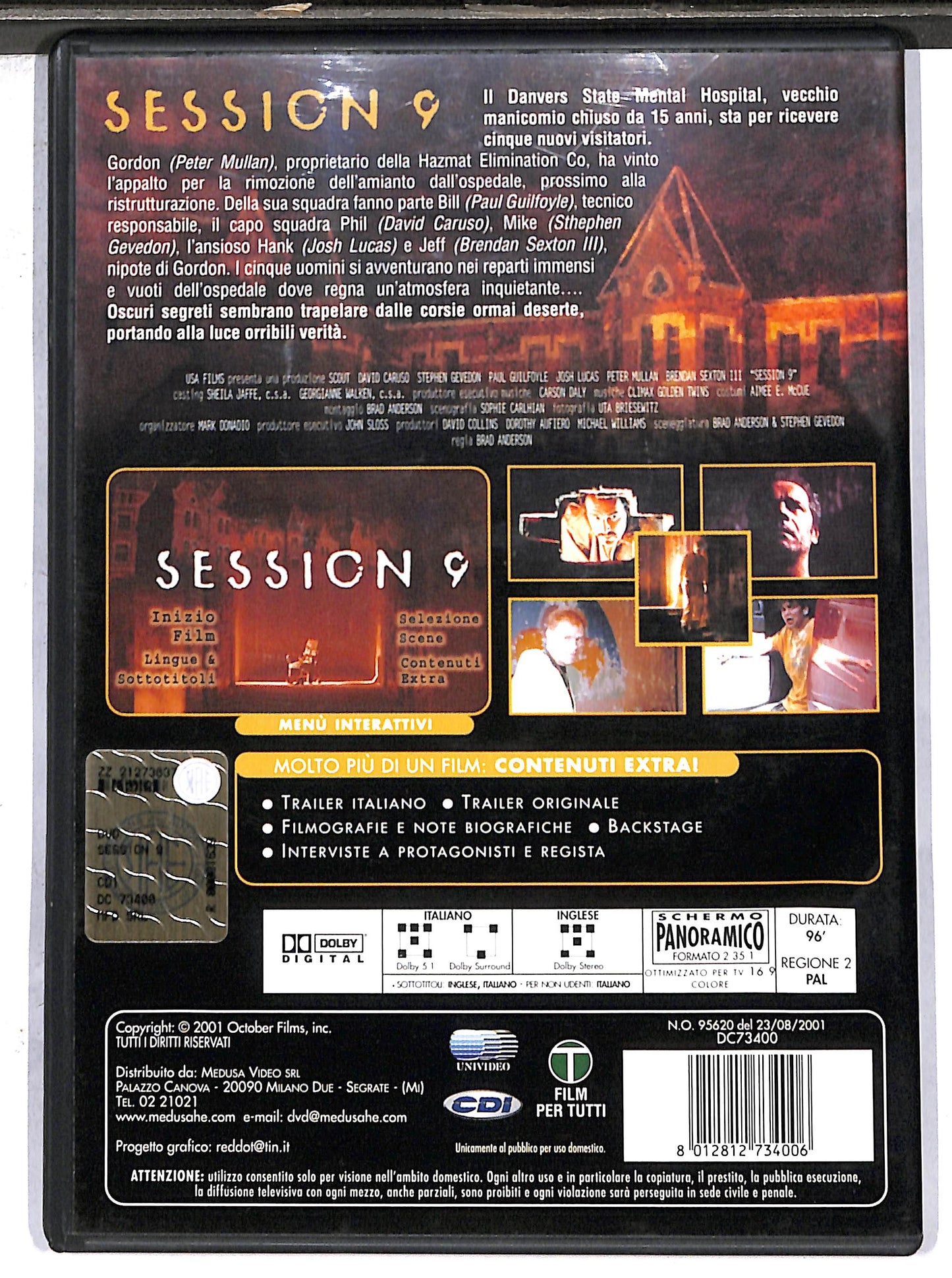 EBOND Session 9 NOLEGGIO DVD DB803462