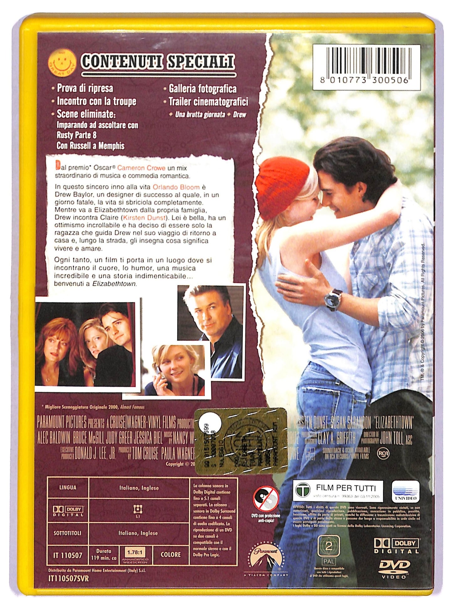 EBOND Elizabethtown NOLEGGIO DVD DB803625