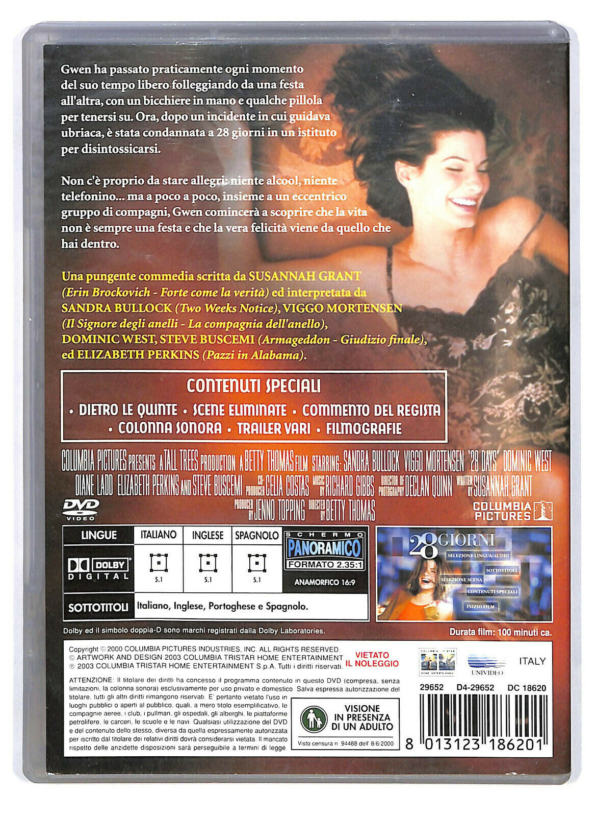 EBOND 28 Giorni con Sandra Bullock NOLEGGIO DVD DB803654
