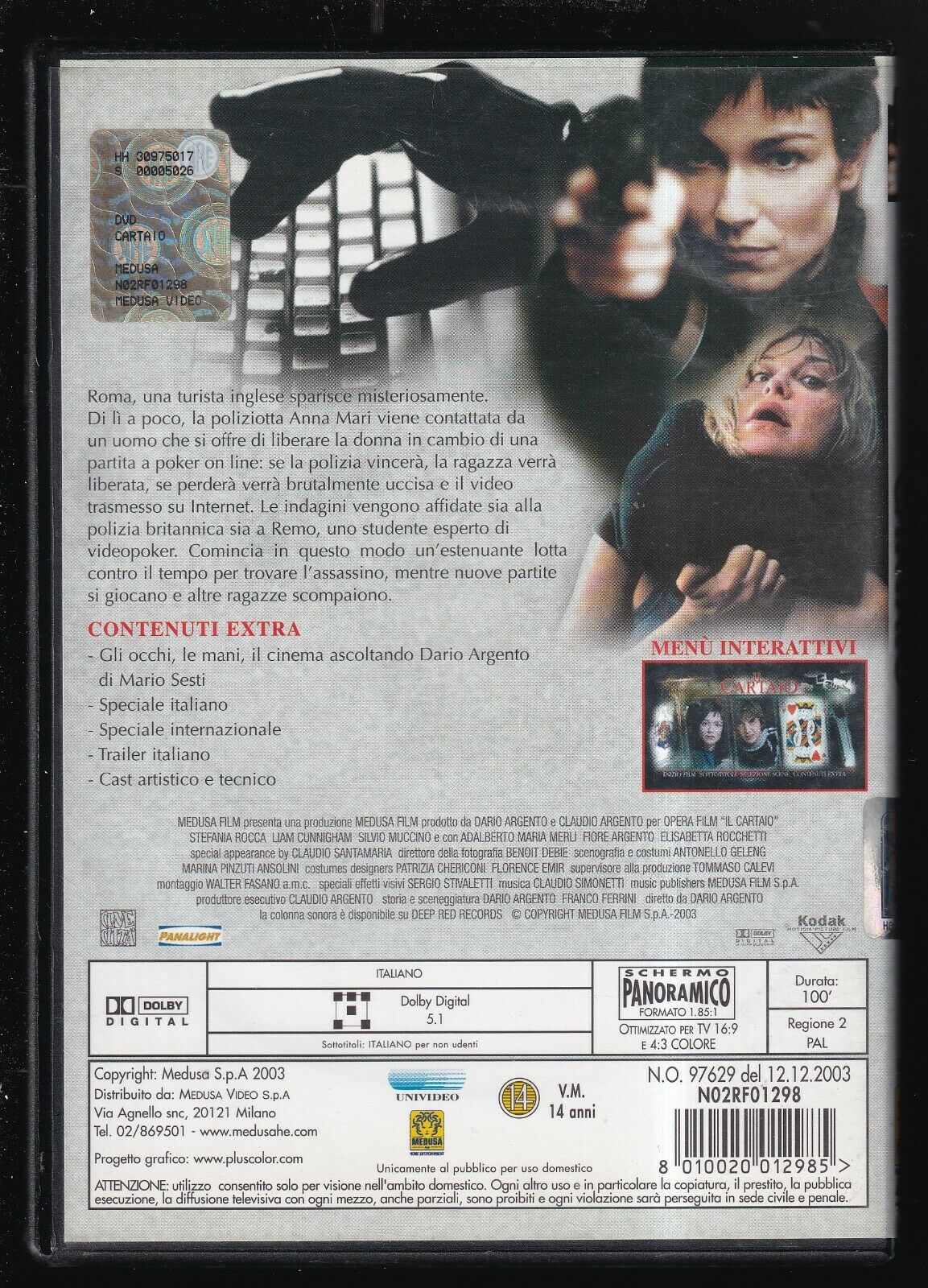 EBOND Il Cartaio Ex Noleggio DVD DB804303