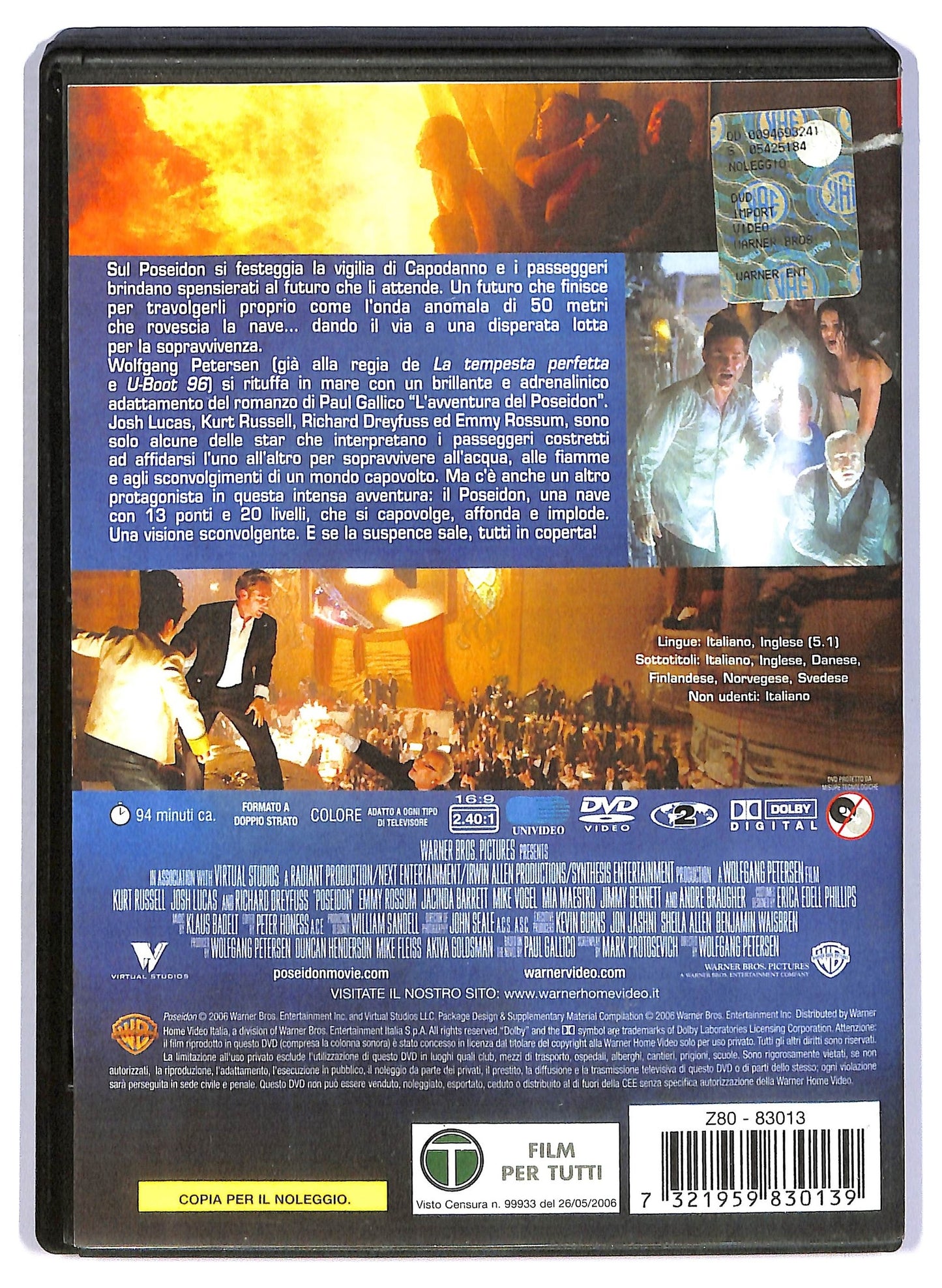EBOND Poseidon NOLEGGIO DVD DB804343
