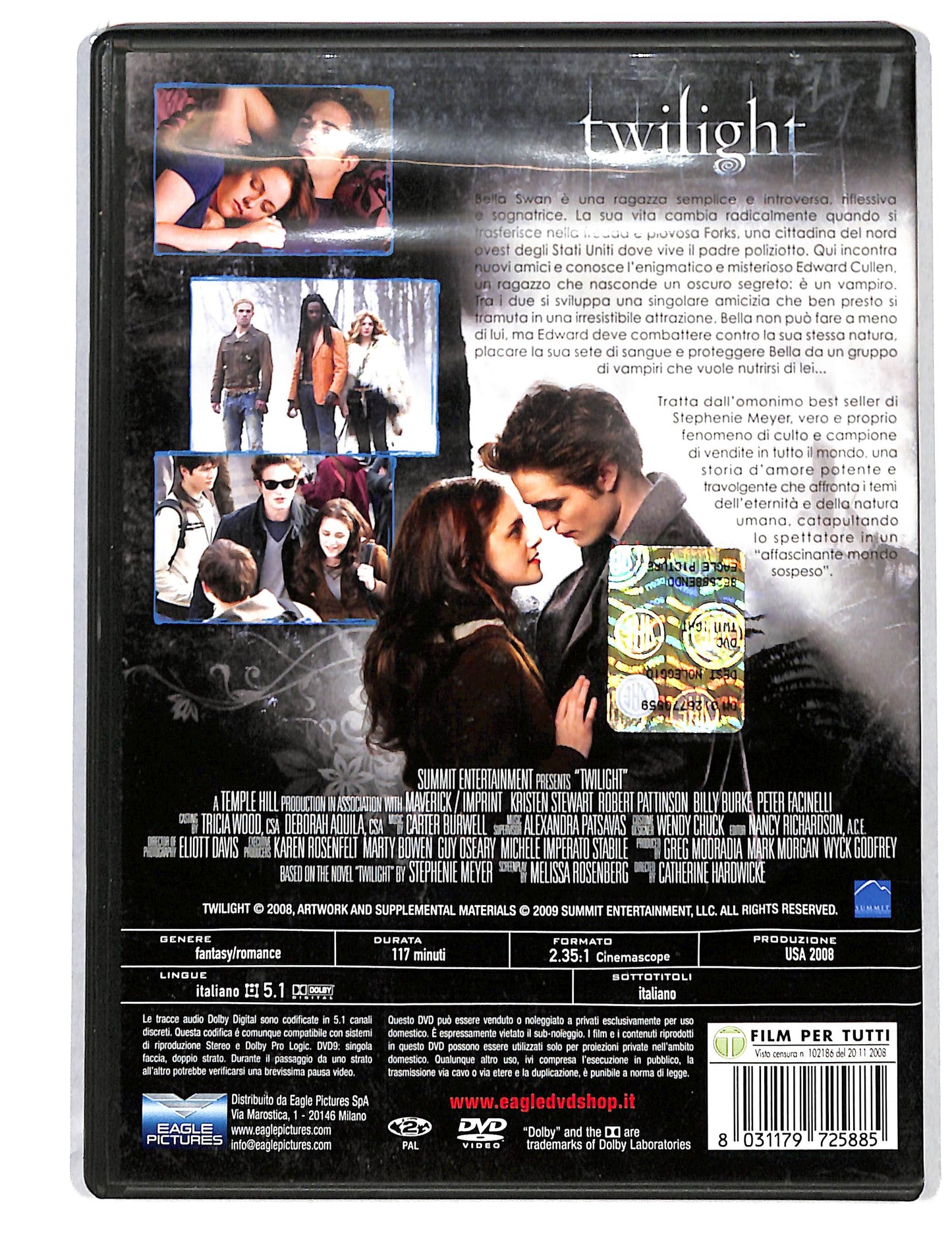 EBOND Twilight NOLEGGIO DVD DB804347