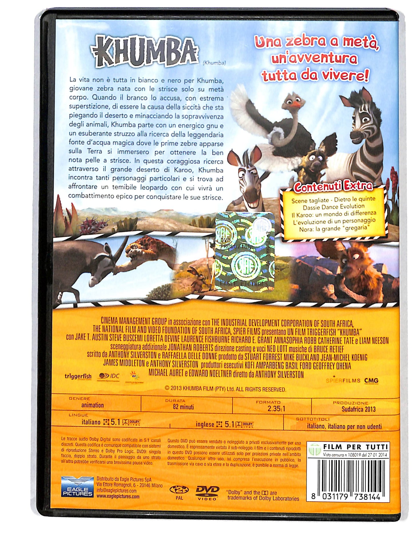 EBOND Khumba NOLEGGIO DVD DB804354