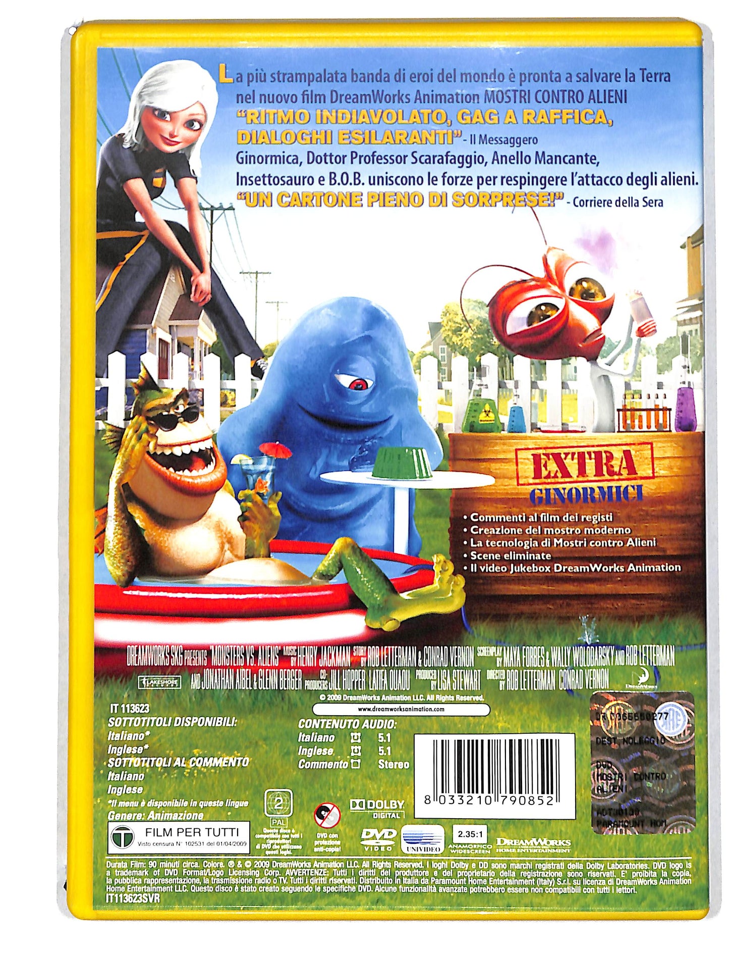 EBOND Mostri contro alieni NOLEGGIO DVD DB804356