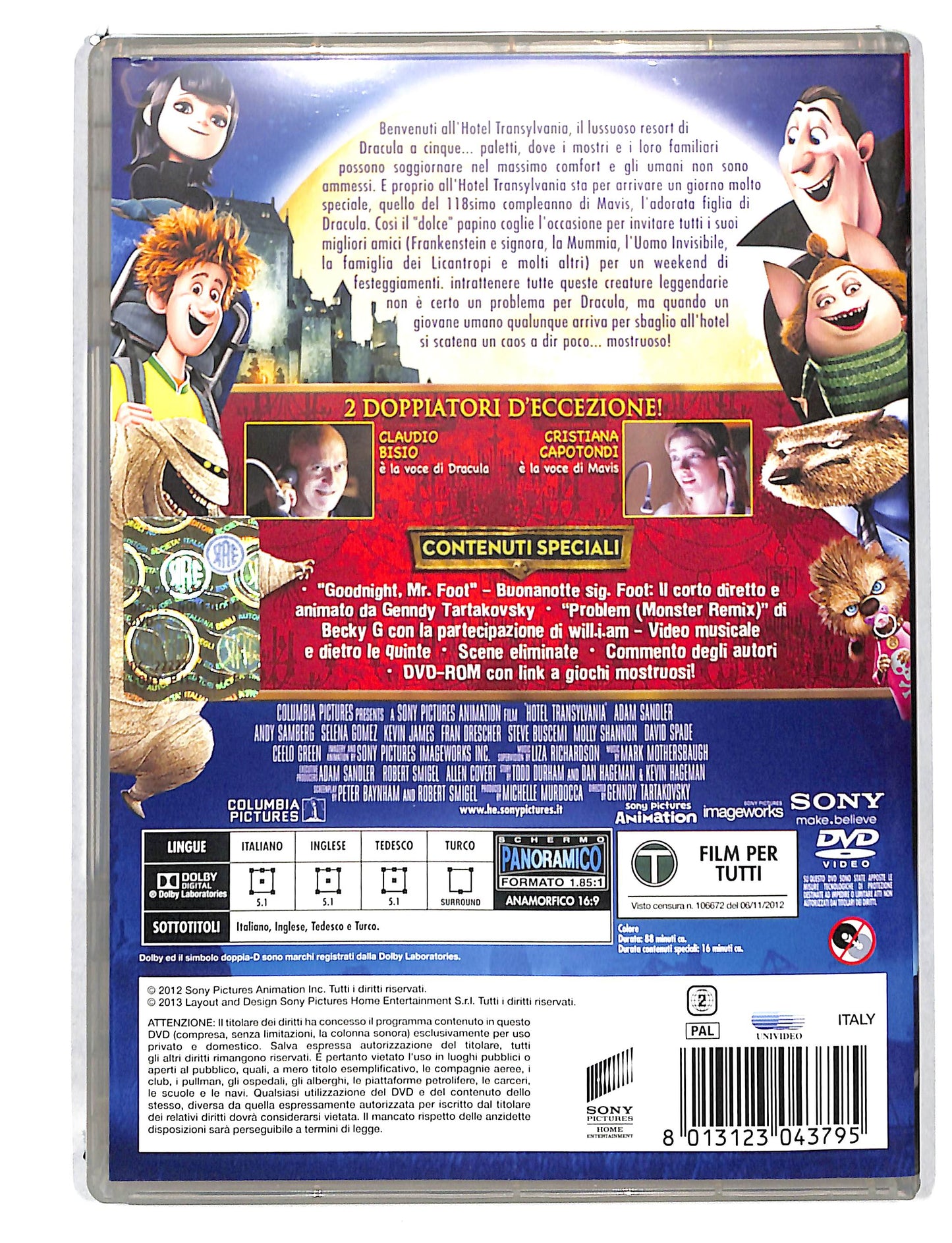 EBOND Hotel Transylvania NOLEGGIO DVD DB804362
