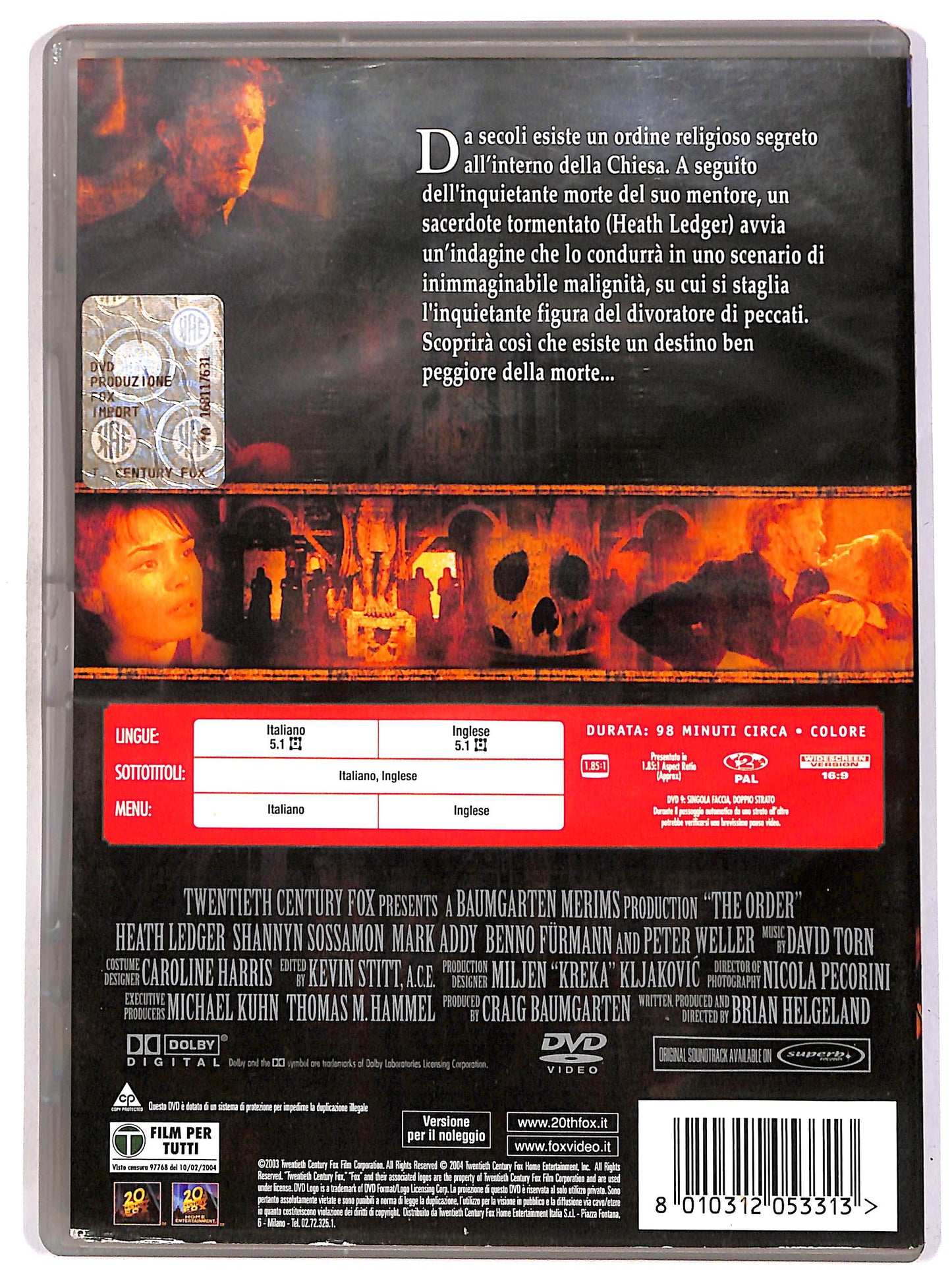 EBOND La setta dei dannati NOLEGGIO DVD DB804914